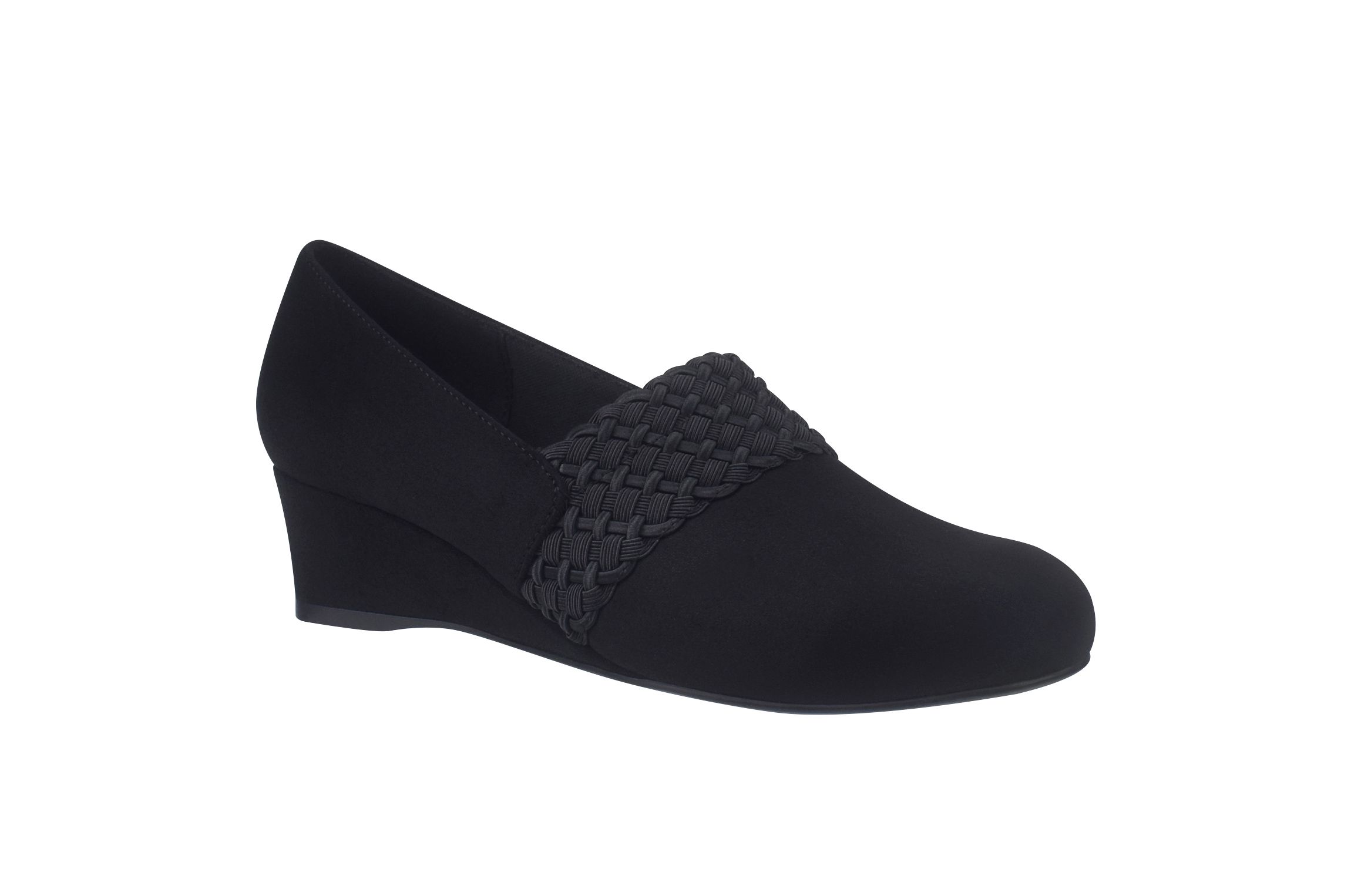 Gerrie Stretch Wedge Shoetie with Memory Foam
