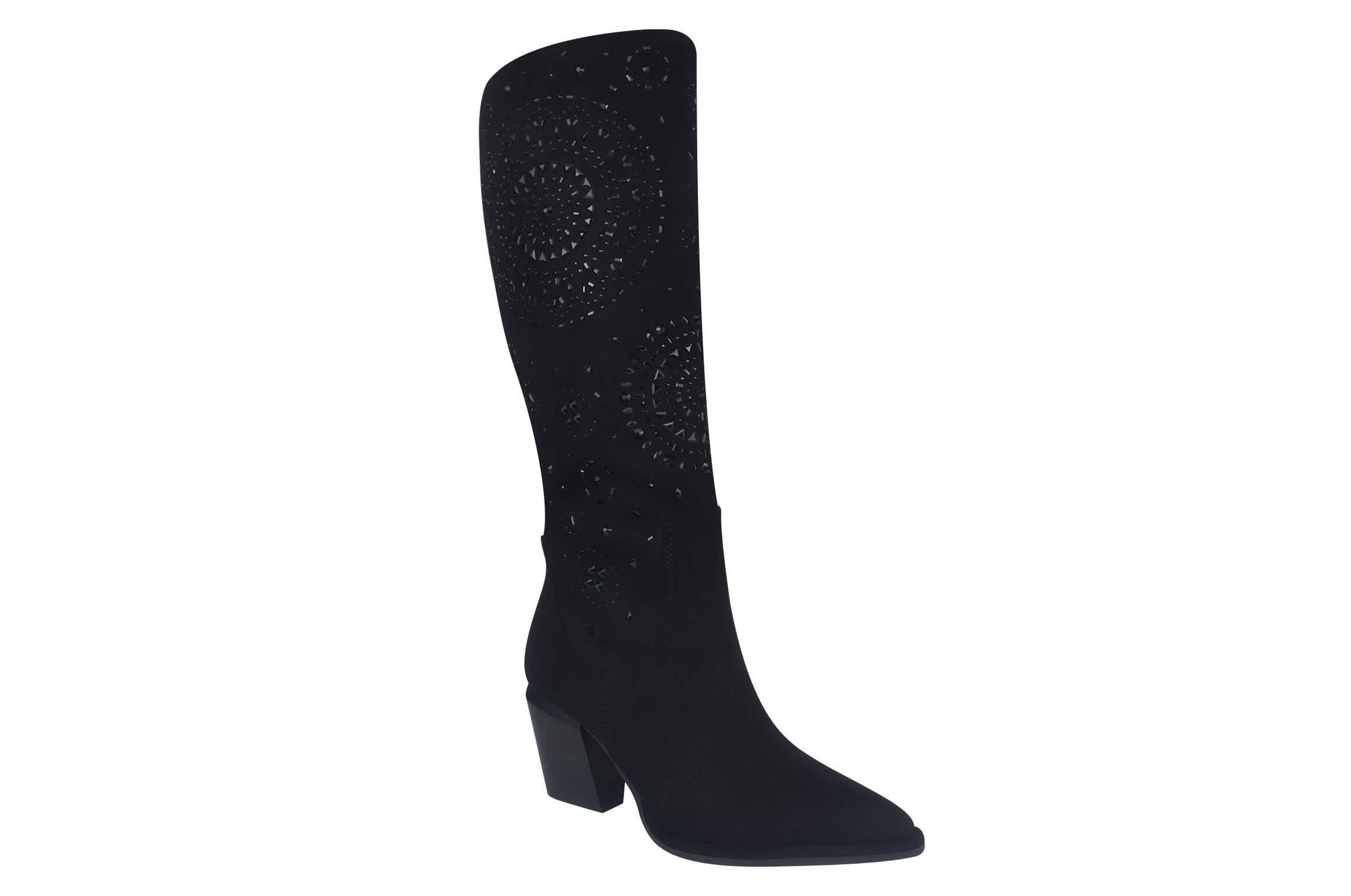 Vinaya Bling Tall Shaft Boot with Memory Foam