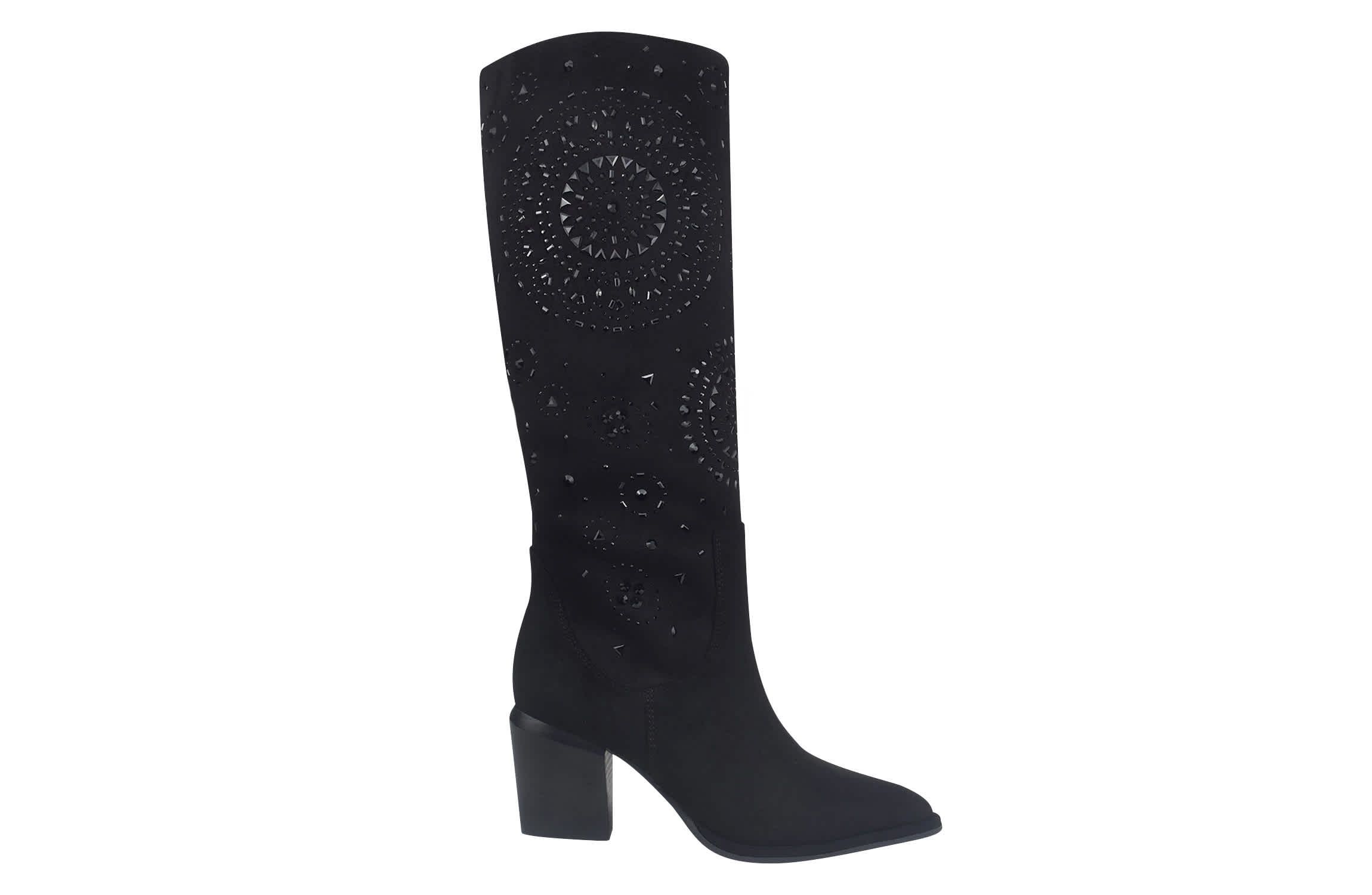 Vinaya Bling Tall Shaft Boot with Memory Foam