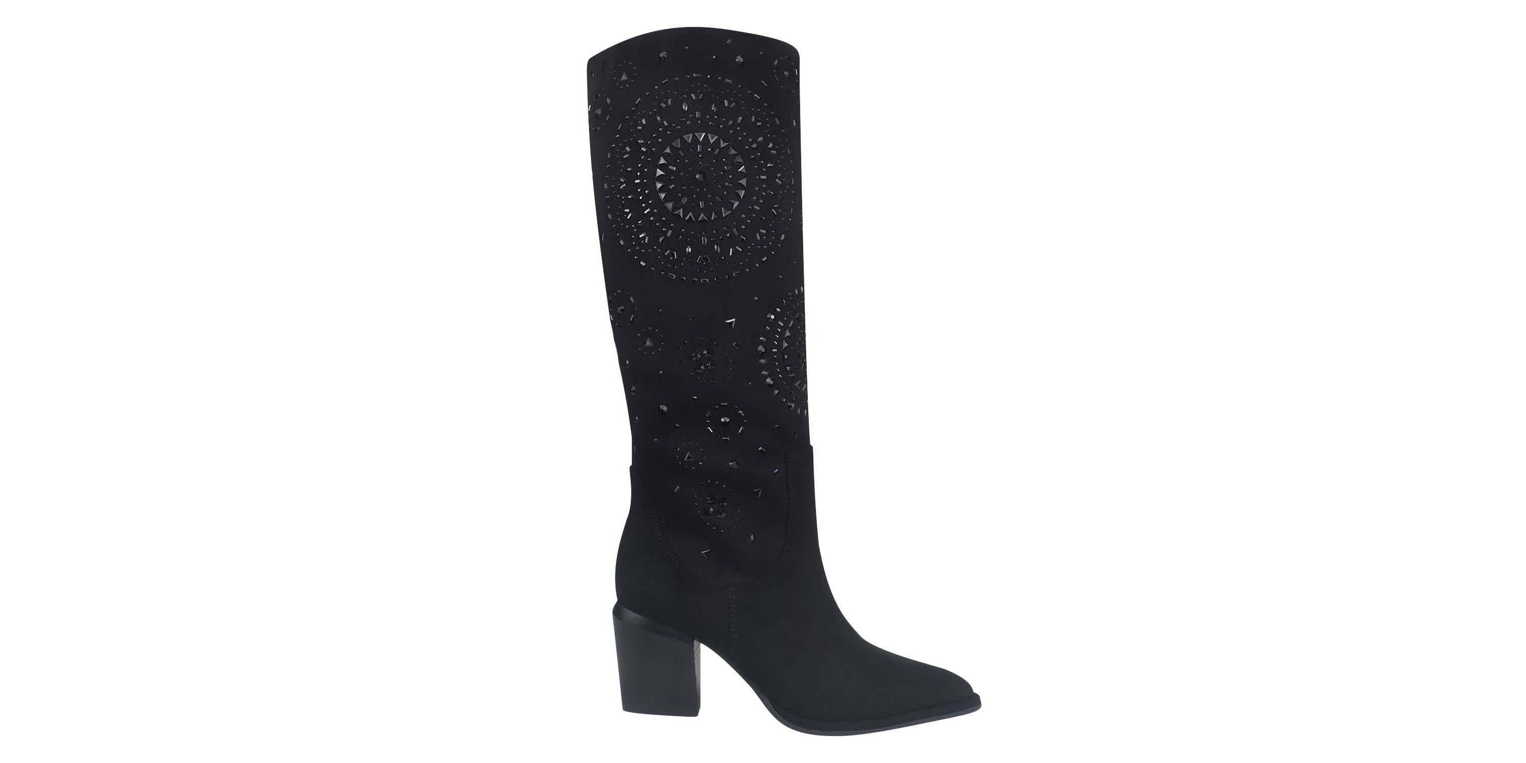 Vinaya Bling Tall Shaft Boot with Memory Foam