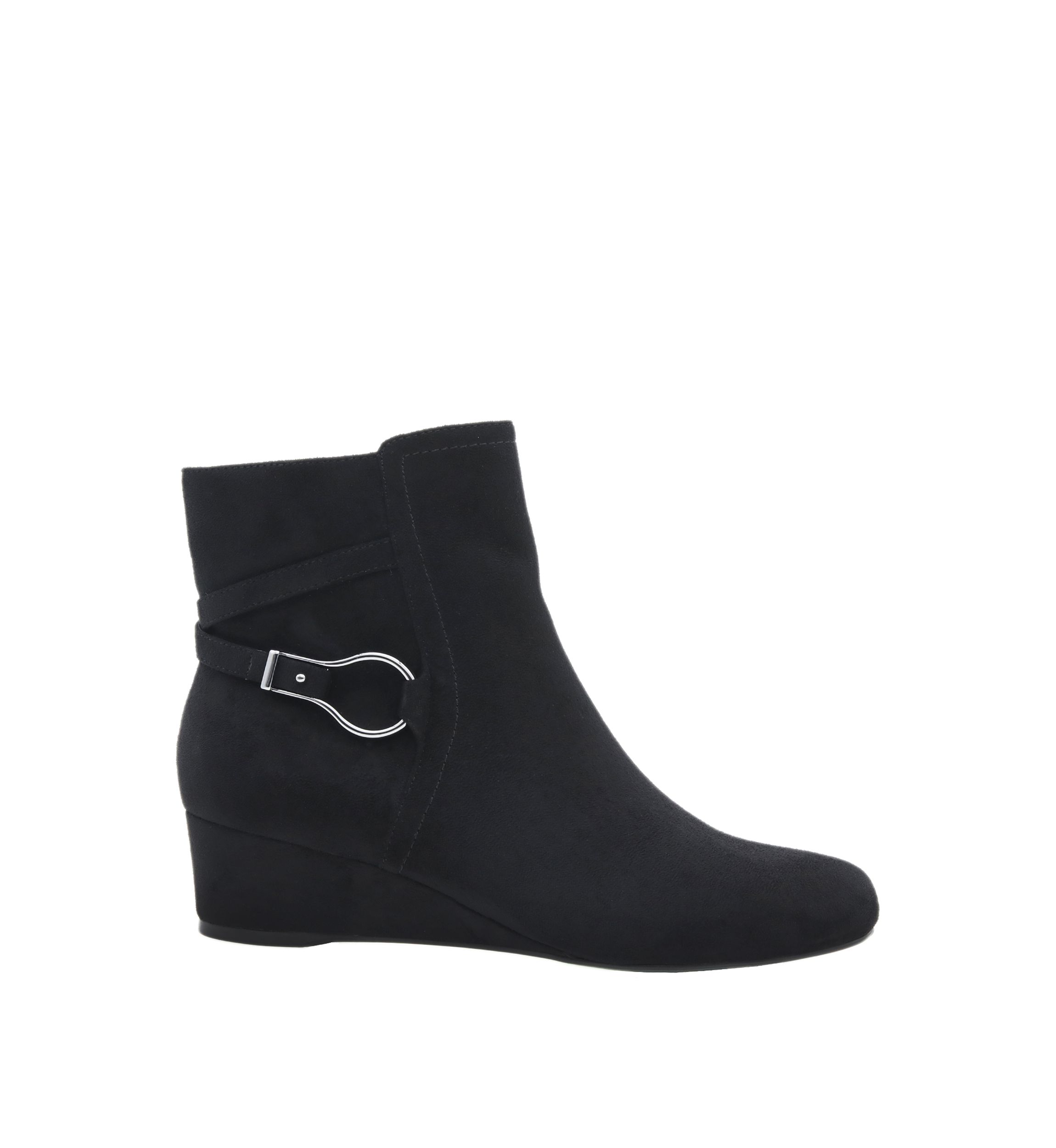 Gracia Stretch Wedge Booties