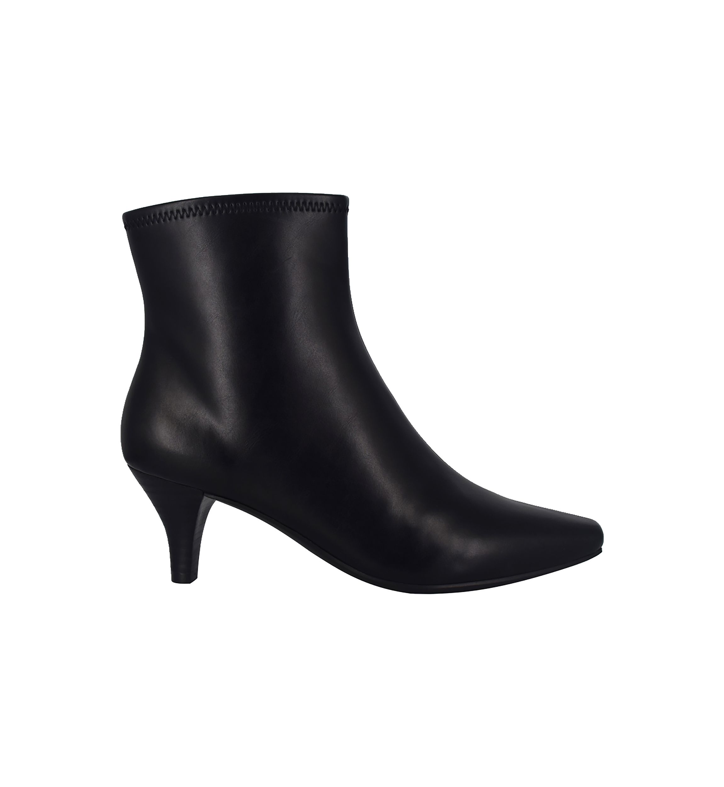 Naja Stretch Ankle Bootie with Memory Foam