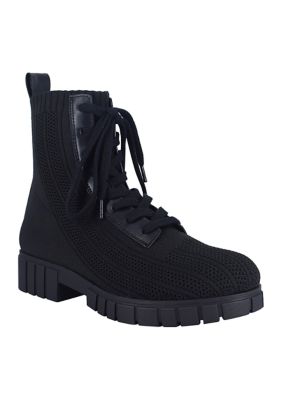 Bellamy Stretch Knit Utility Boot with Memory Foam