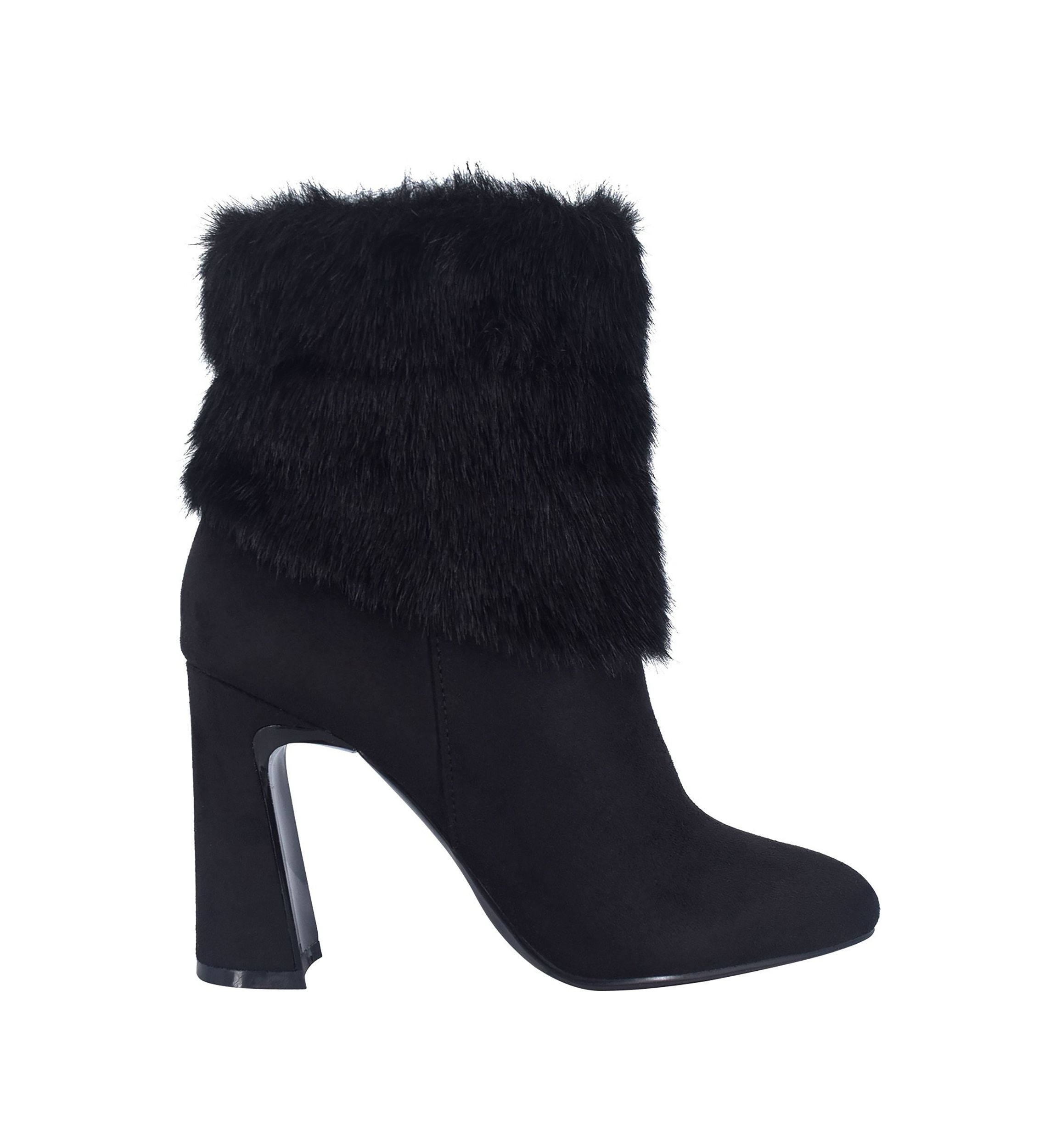 Oritha Fur Cuff Bootie with Memory Foam
