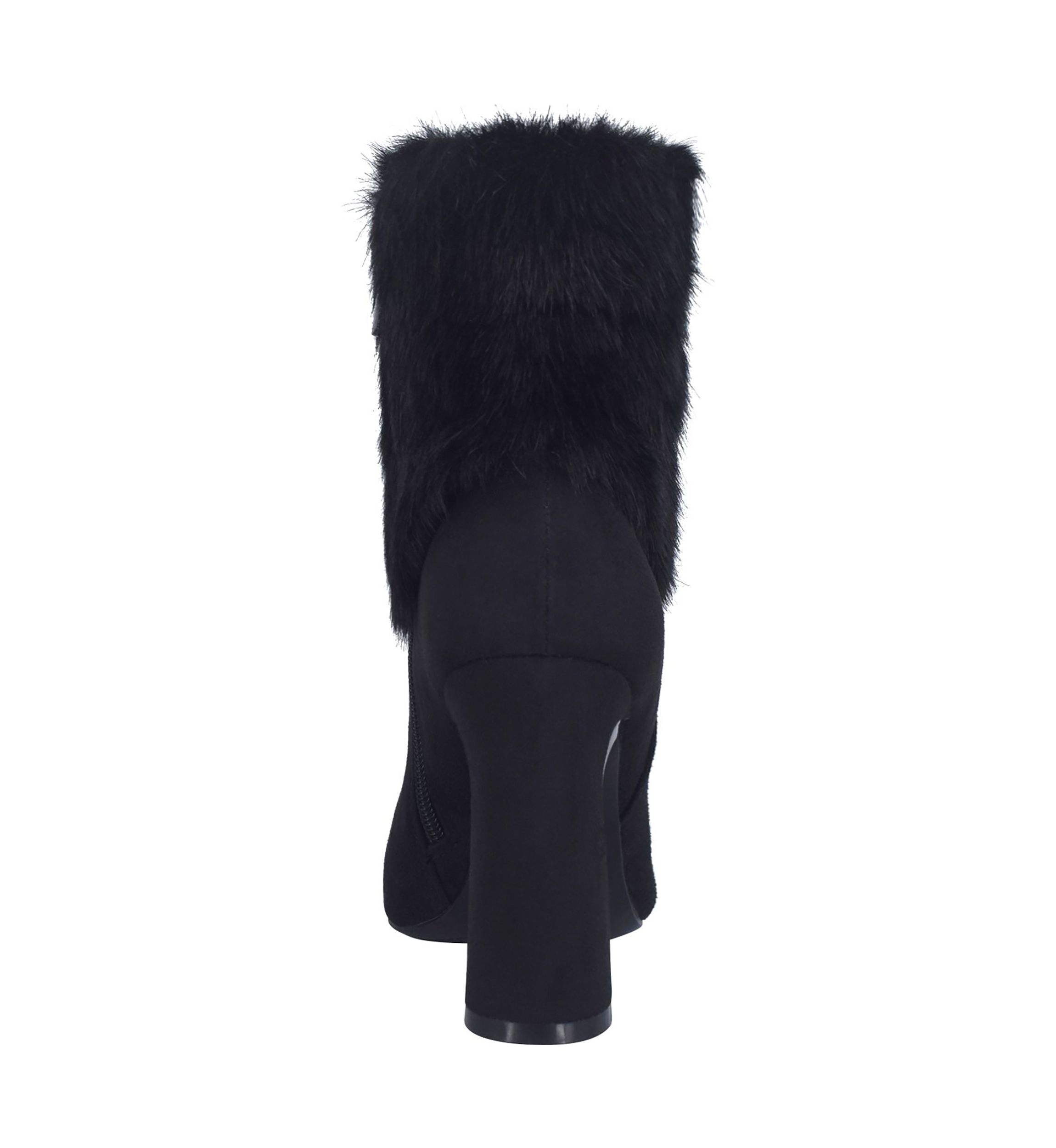 Oritha Fur Cuff Bootie with Memory Foam
