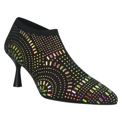 Victory Stretch Knit Ankle Bootie with Memory Foam