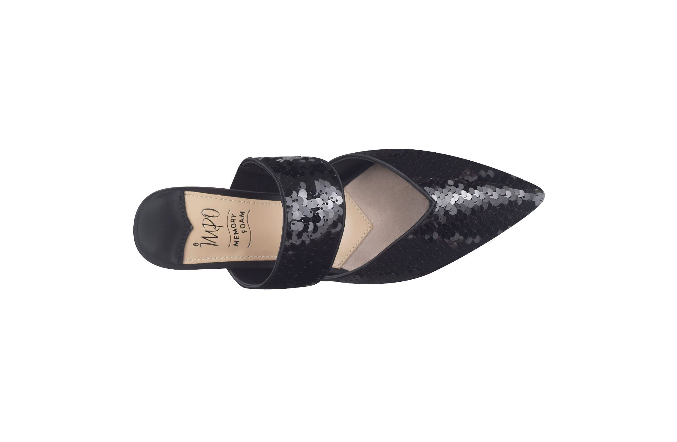 Emira Sequin Dress Mule with Memory Foam