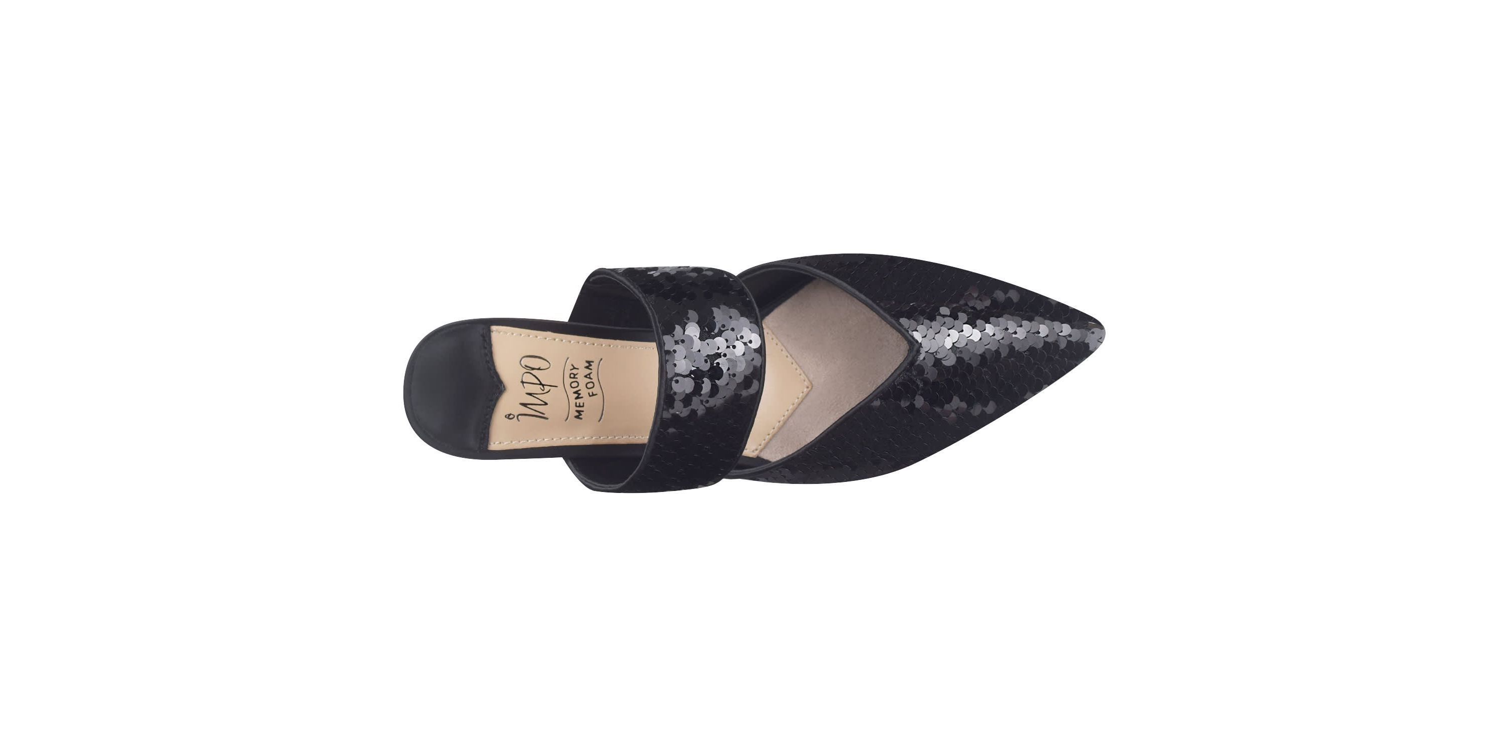 Emira Sequin Dress Mule with Memory Foam