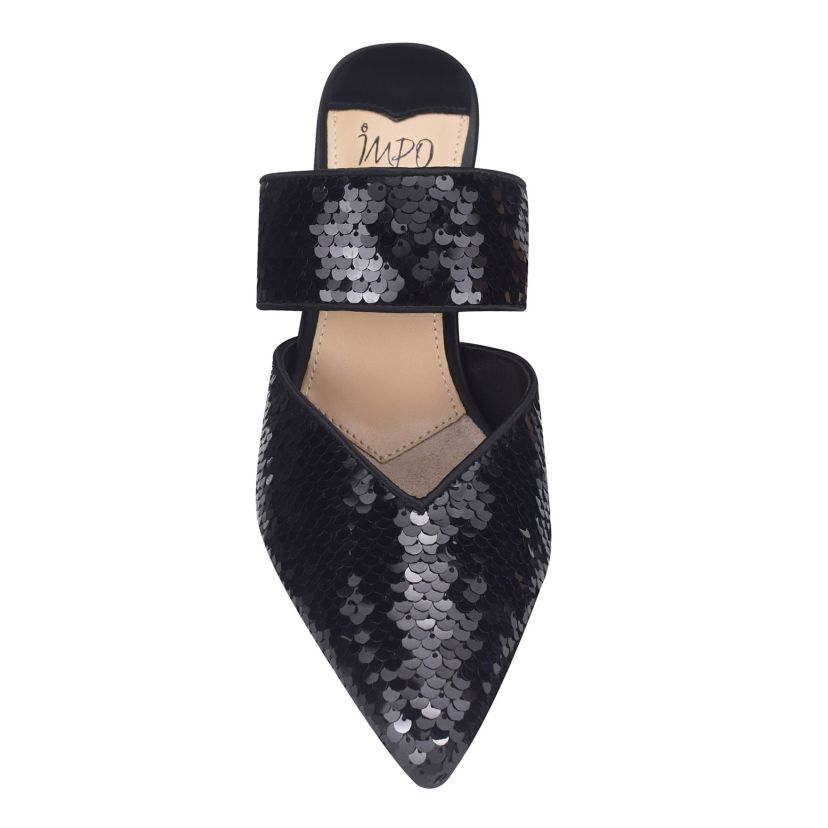 Emira Sequin Dress Mule with Memory Foam