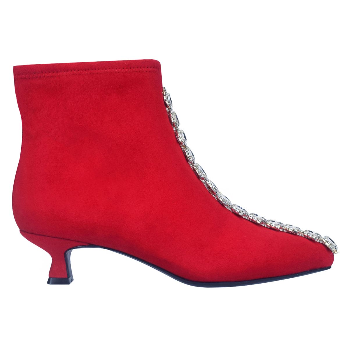 Garda Bling Stretch Ankle Boot with Memory Foam