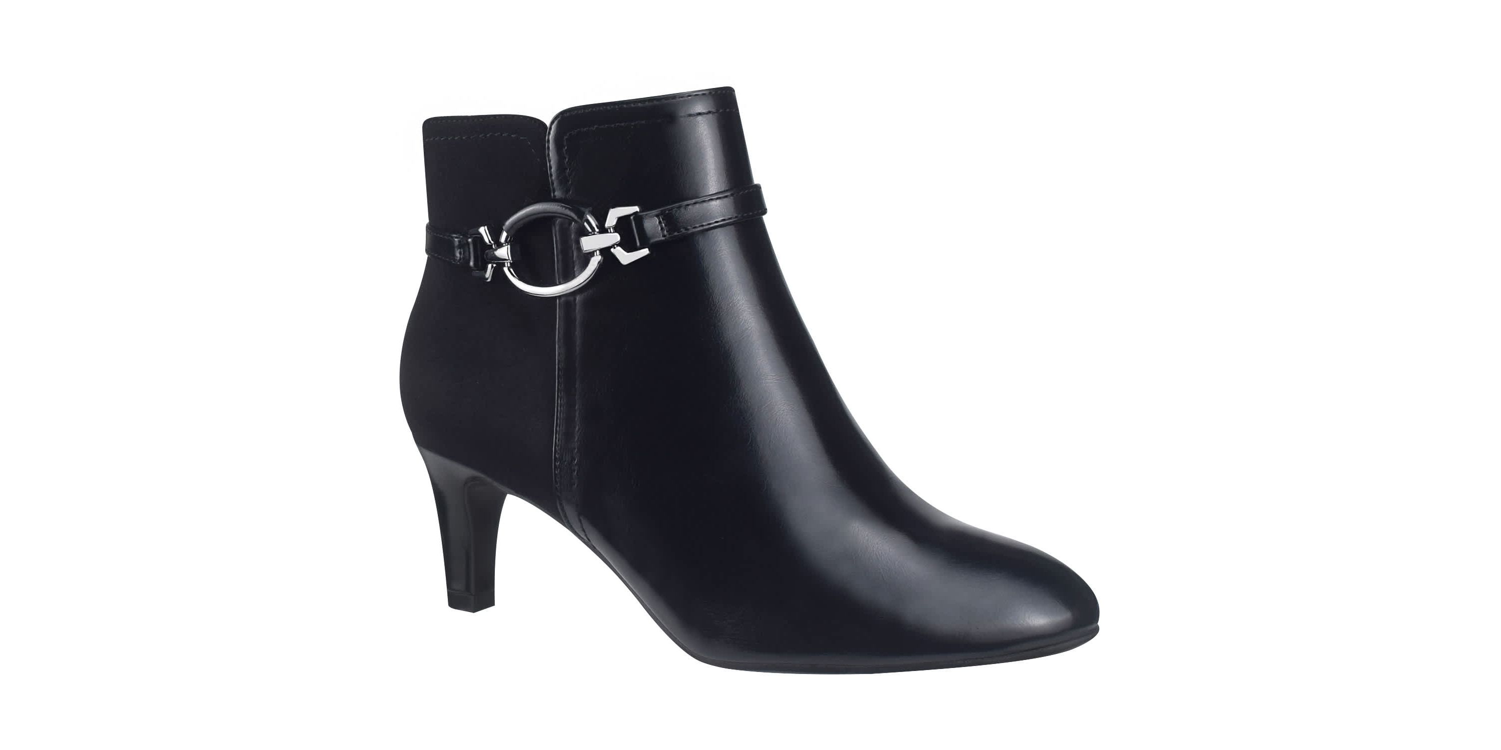 Nyssa Ankle Bootie with Memory Foam