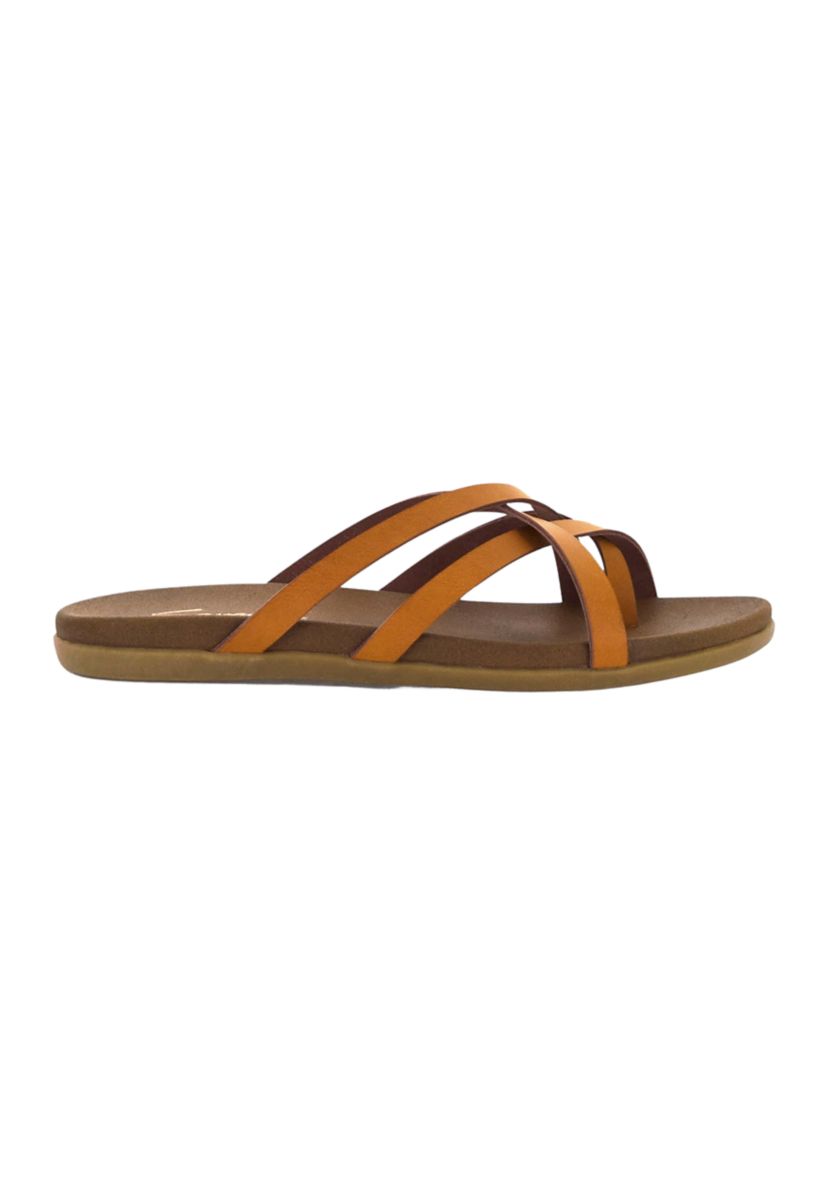 Melbourne Multi Strap Comfort Slide Sandals