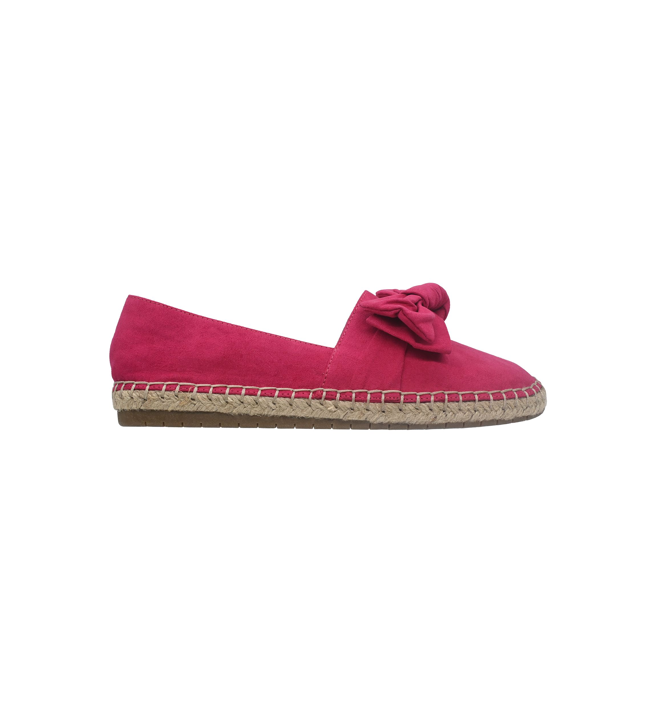 Womens Fiona Bow Espadrille Flats