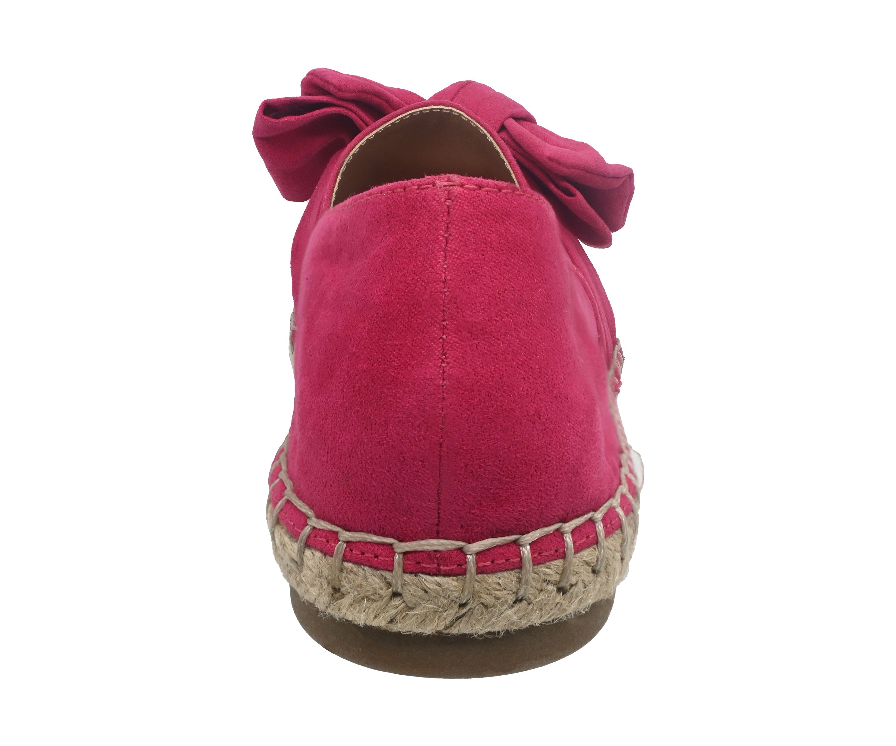 Womens Fiona Bow Espadrille Flats