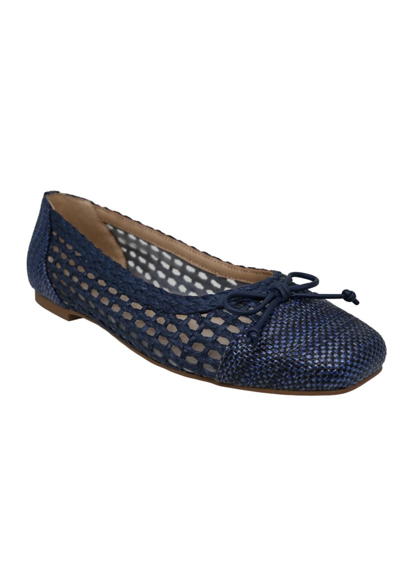 Kayla Woven Ballet Flats