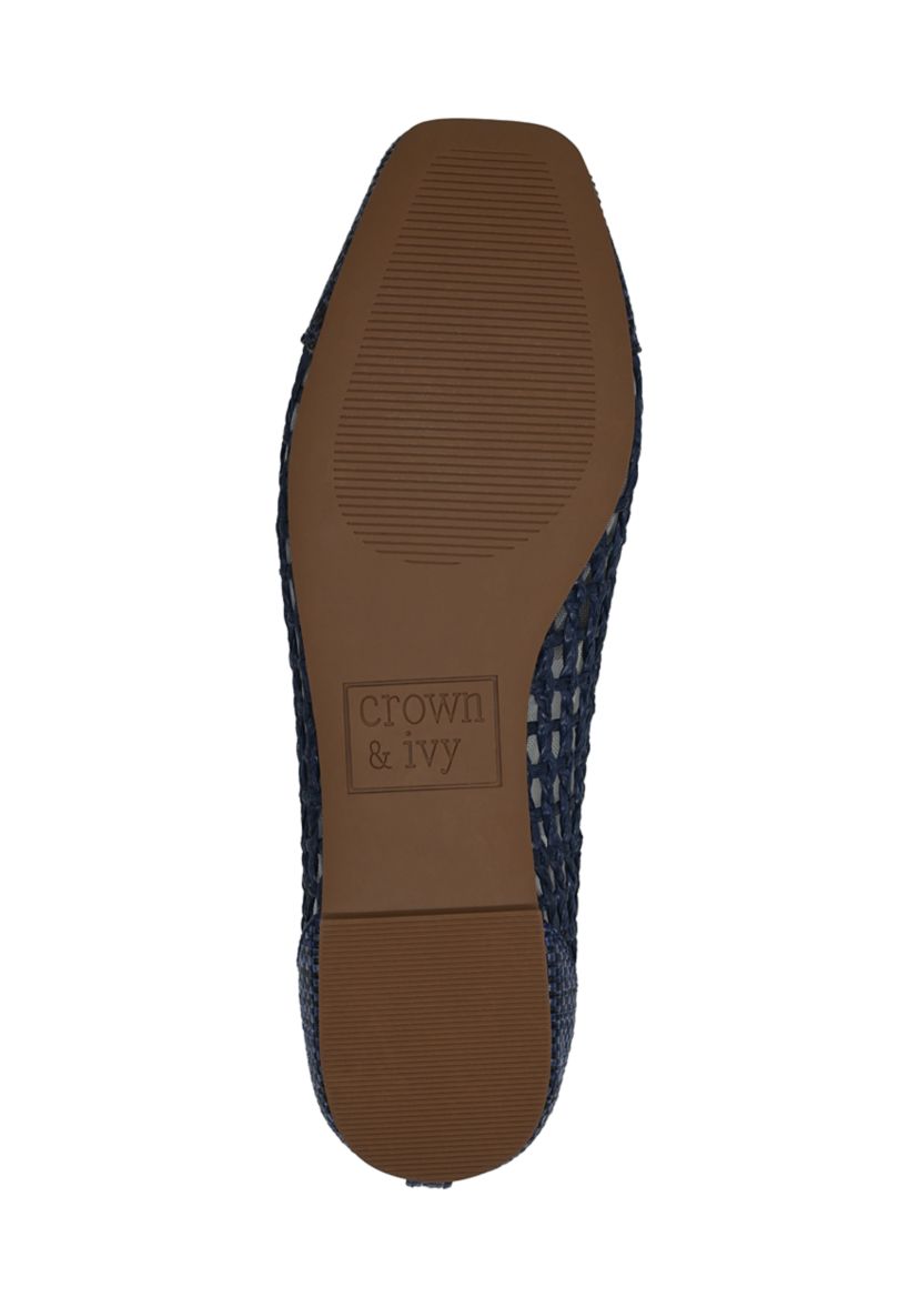 Kayla Woven Ballet Flats