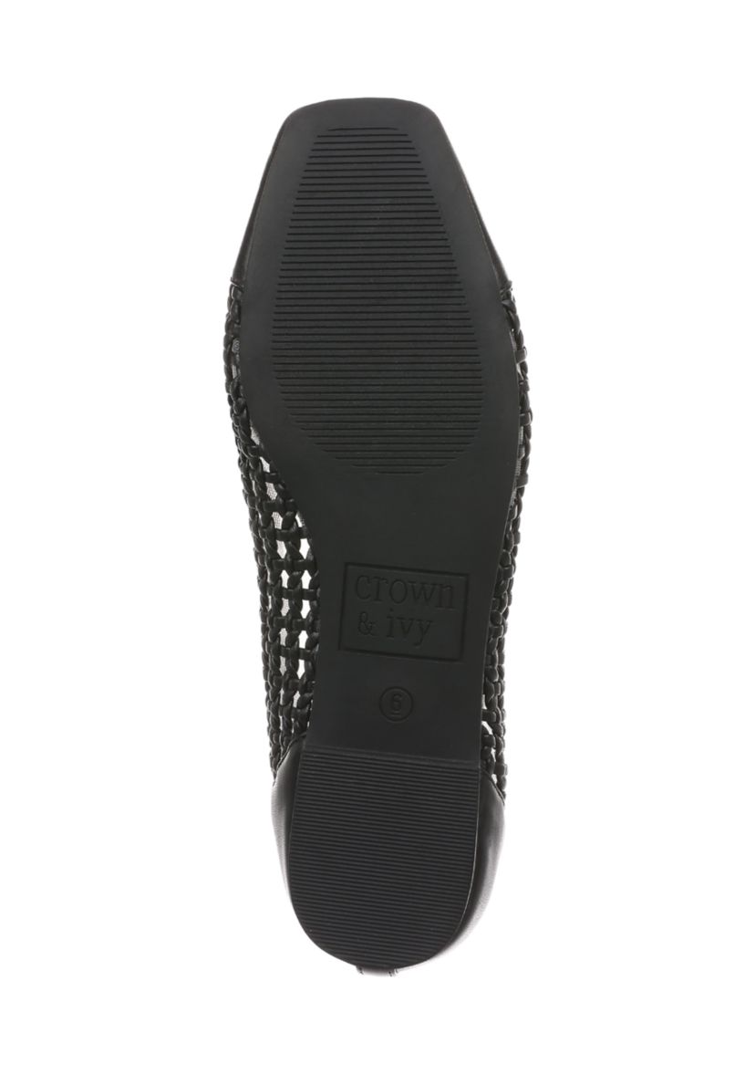 Kayla Woven Ballet Flats