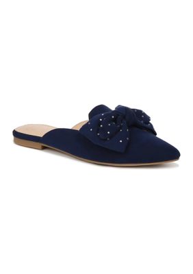 Crown & Ivy™ Elise Bow Mule Flats | belk