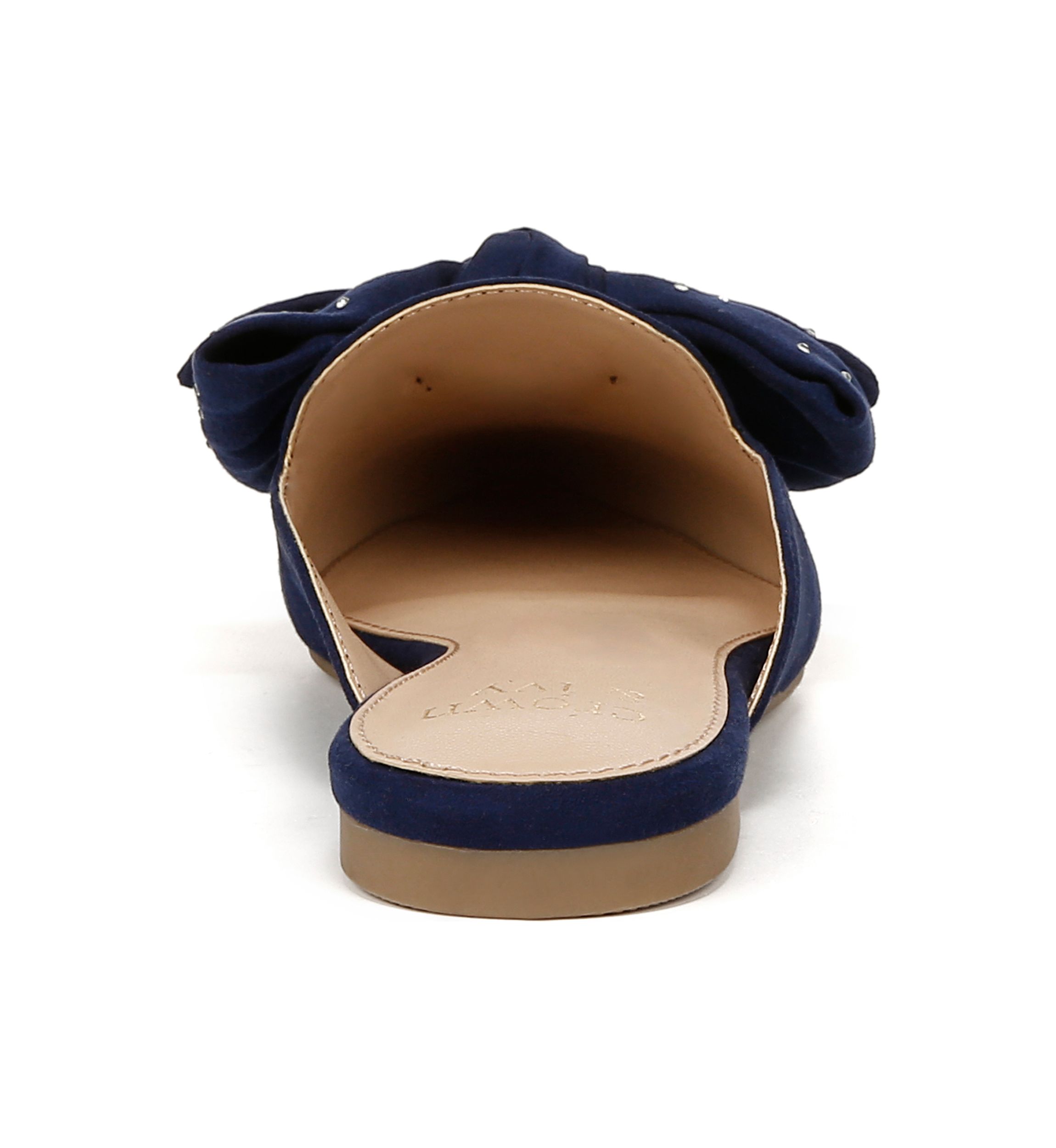 Elise Bow Mule Flats