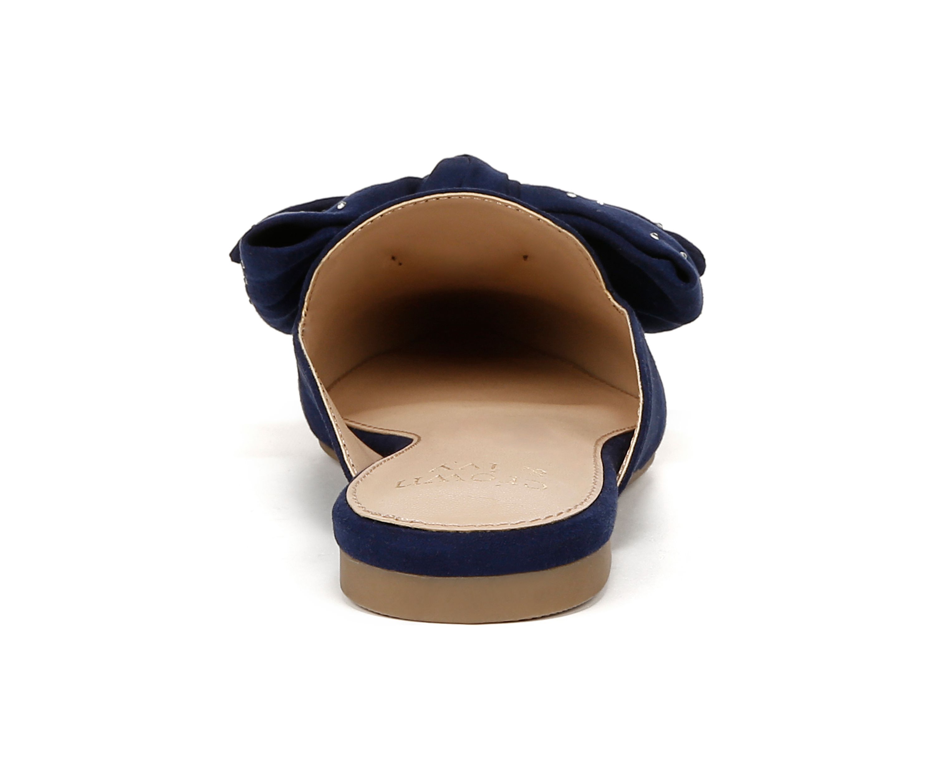 Elise Bow Mule Flats