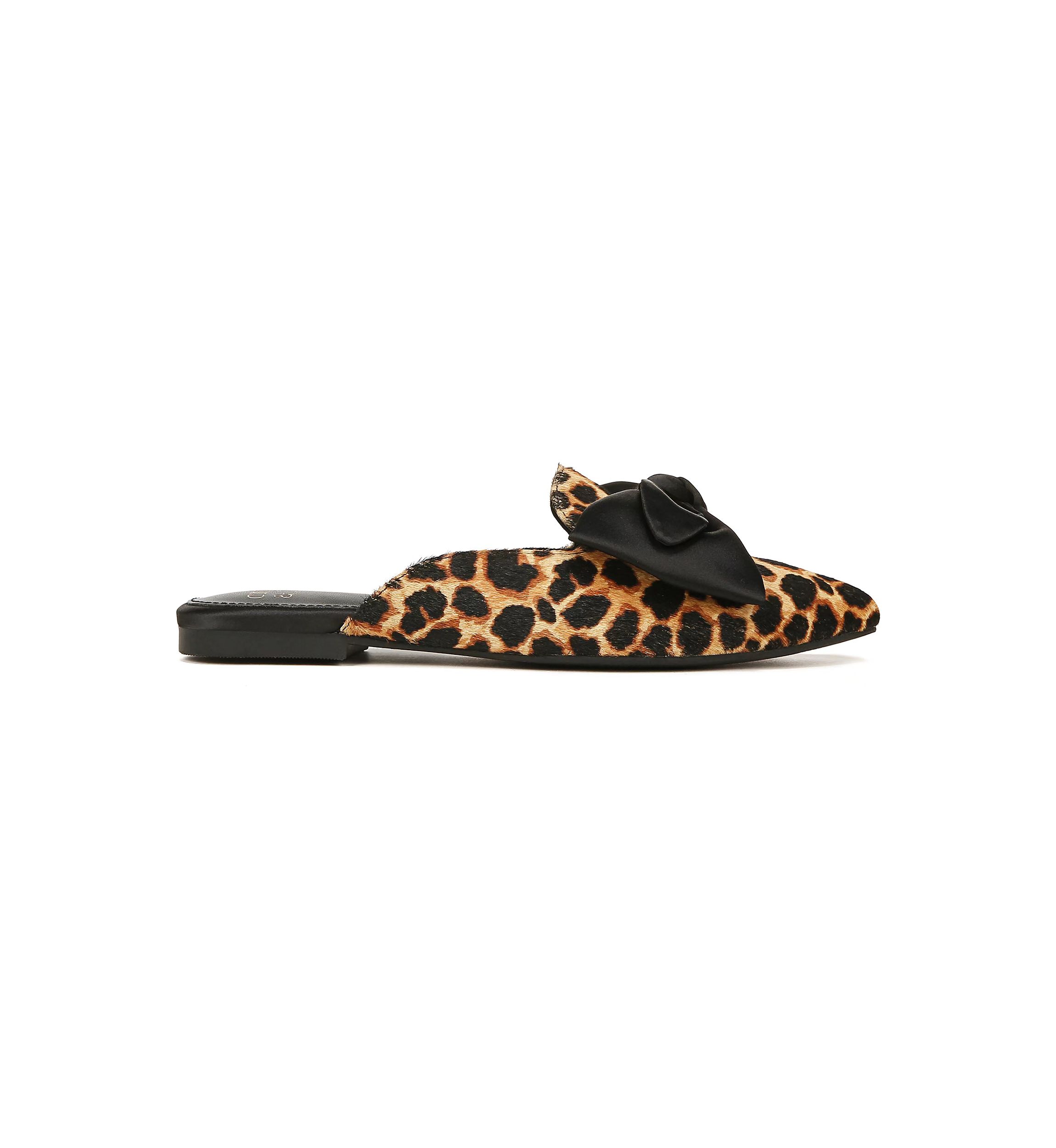 Elise Bow Mule Flats