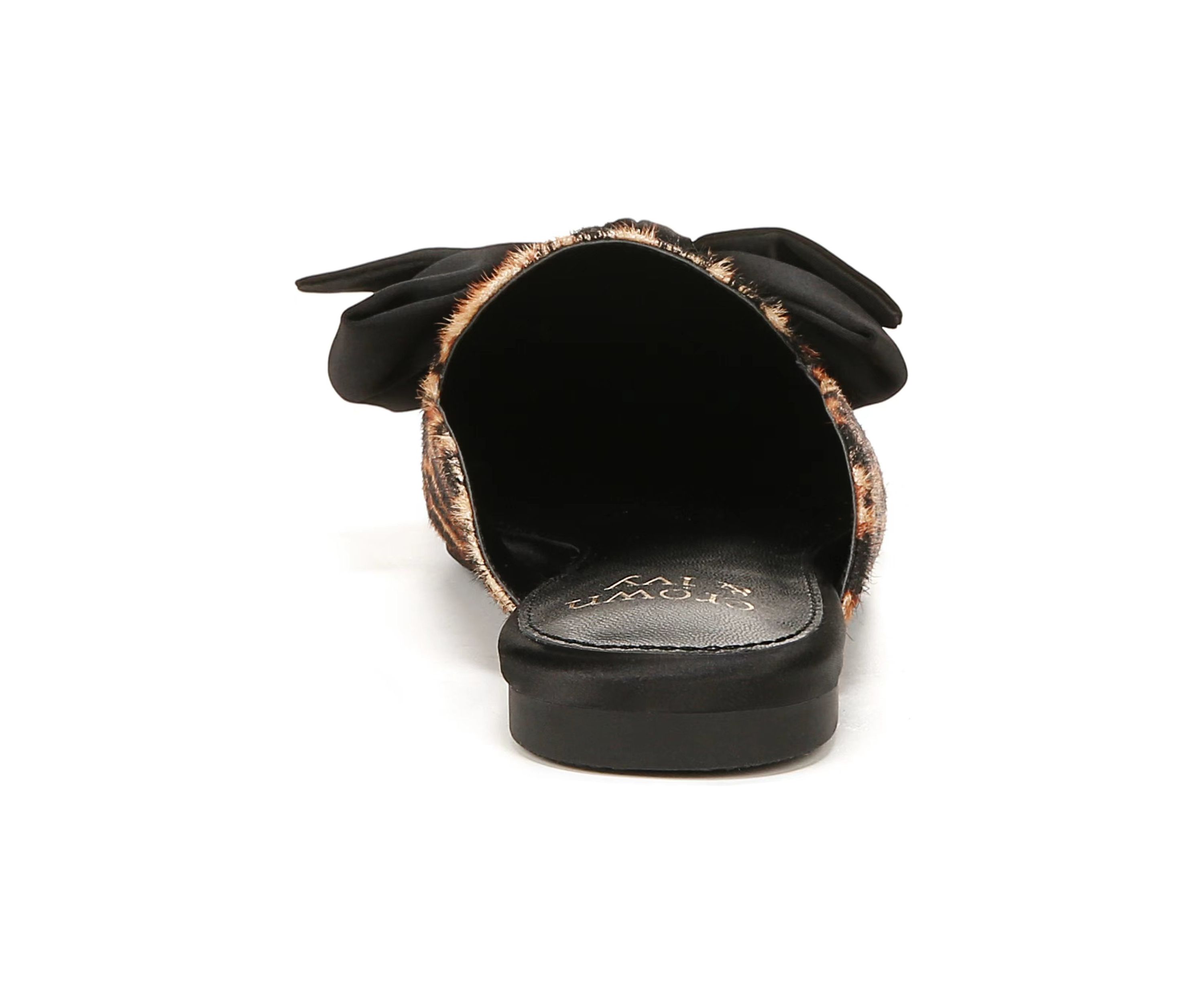 Elise Bow Mule Flats
