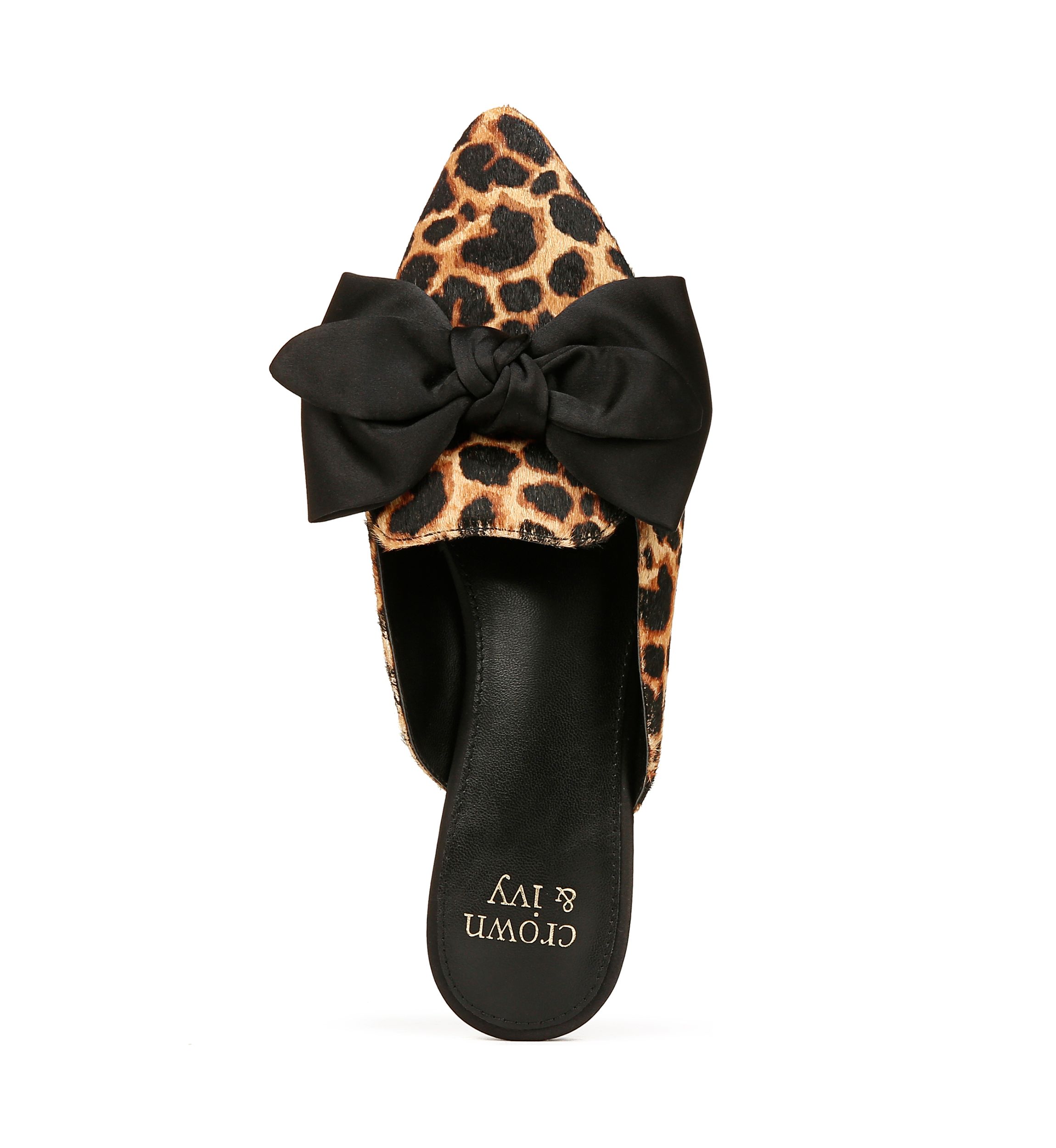 Elise Bow Mule Flats