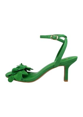 Larissa Flower Heeled Sandals
