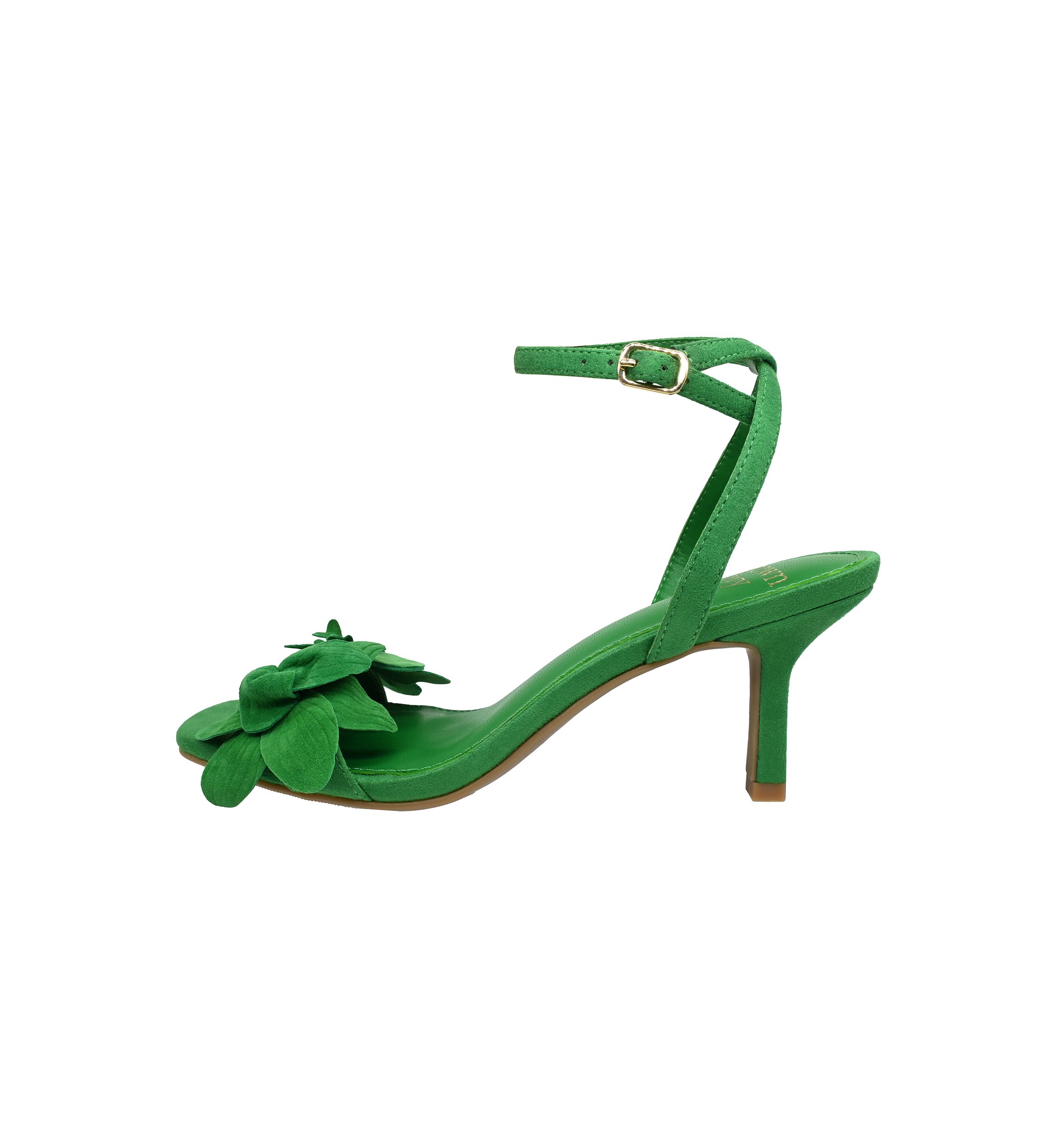 Larissa Flower Heeled Sandals