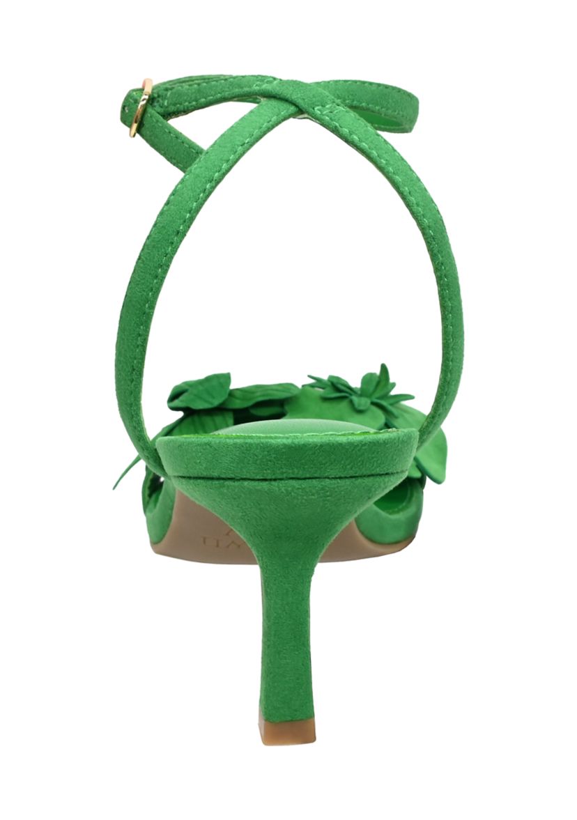 Larissa Flower Heeled Sandals