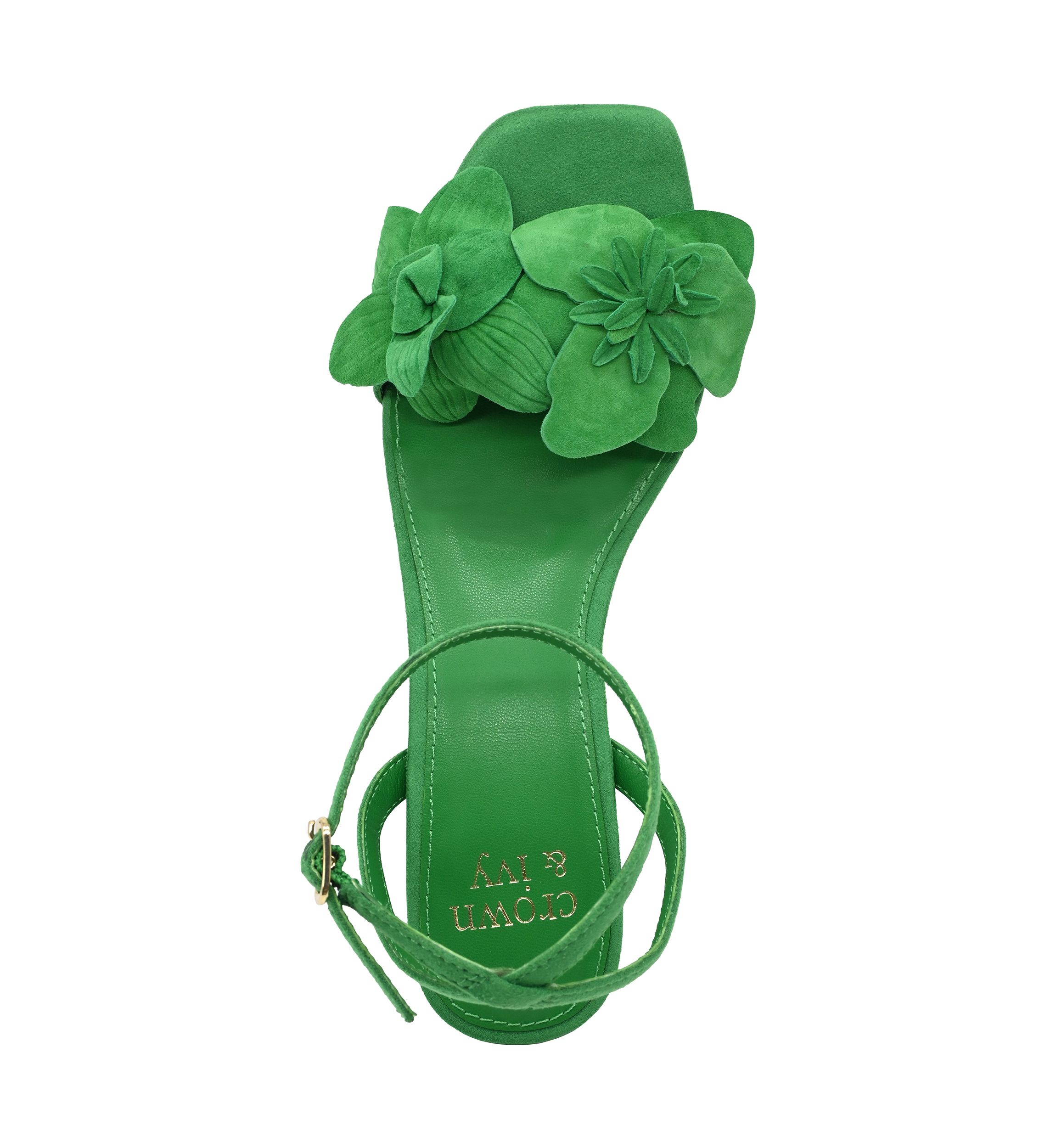 Larissa Flower Heeled Sandals