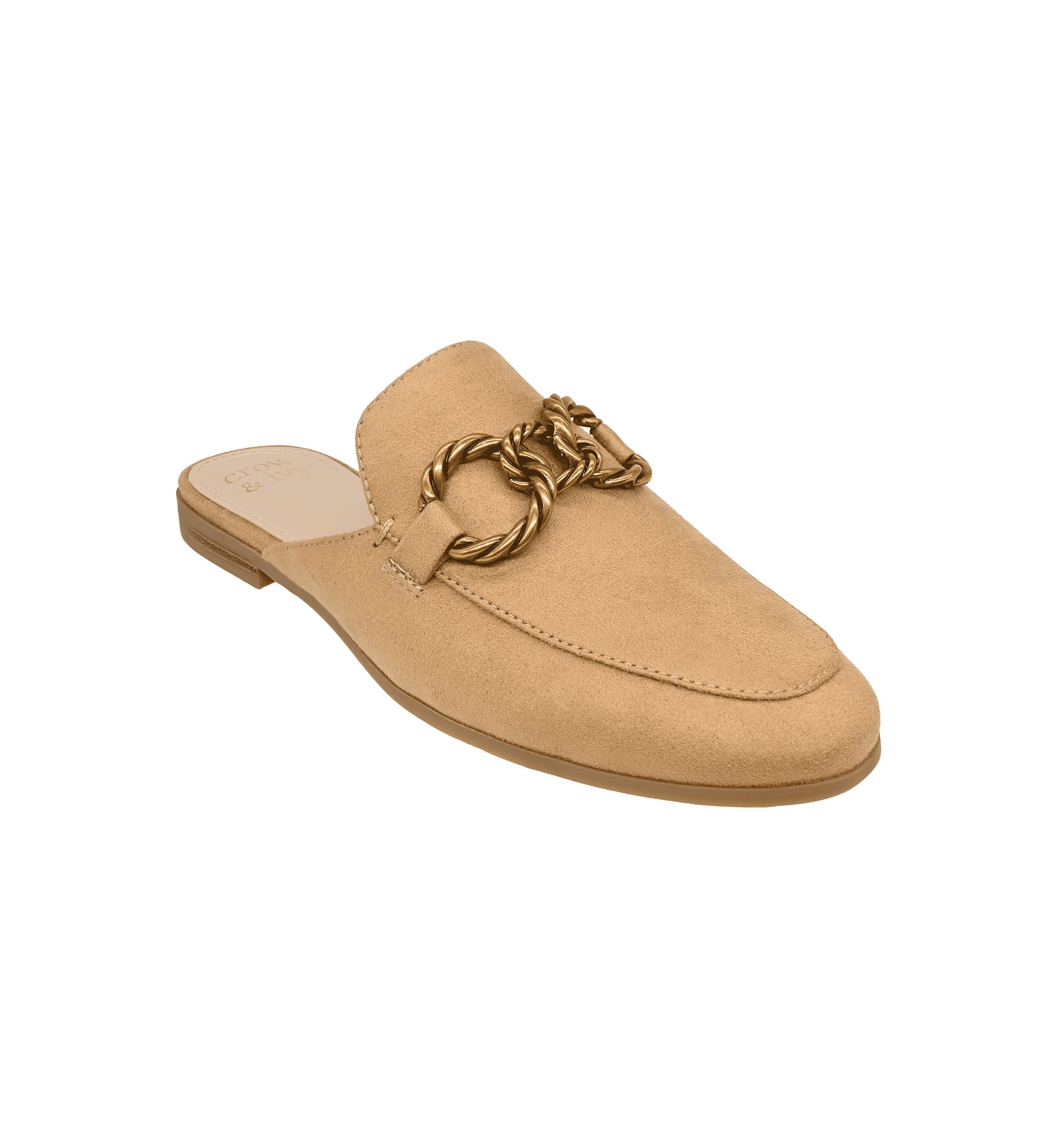 Cassy Chain Loafer Mules