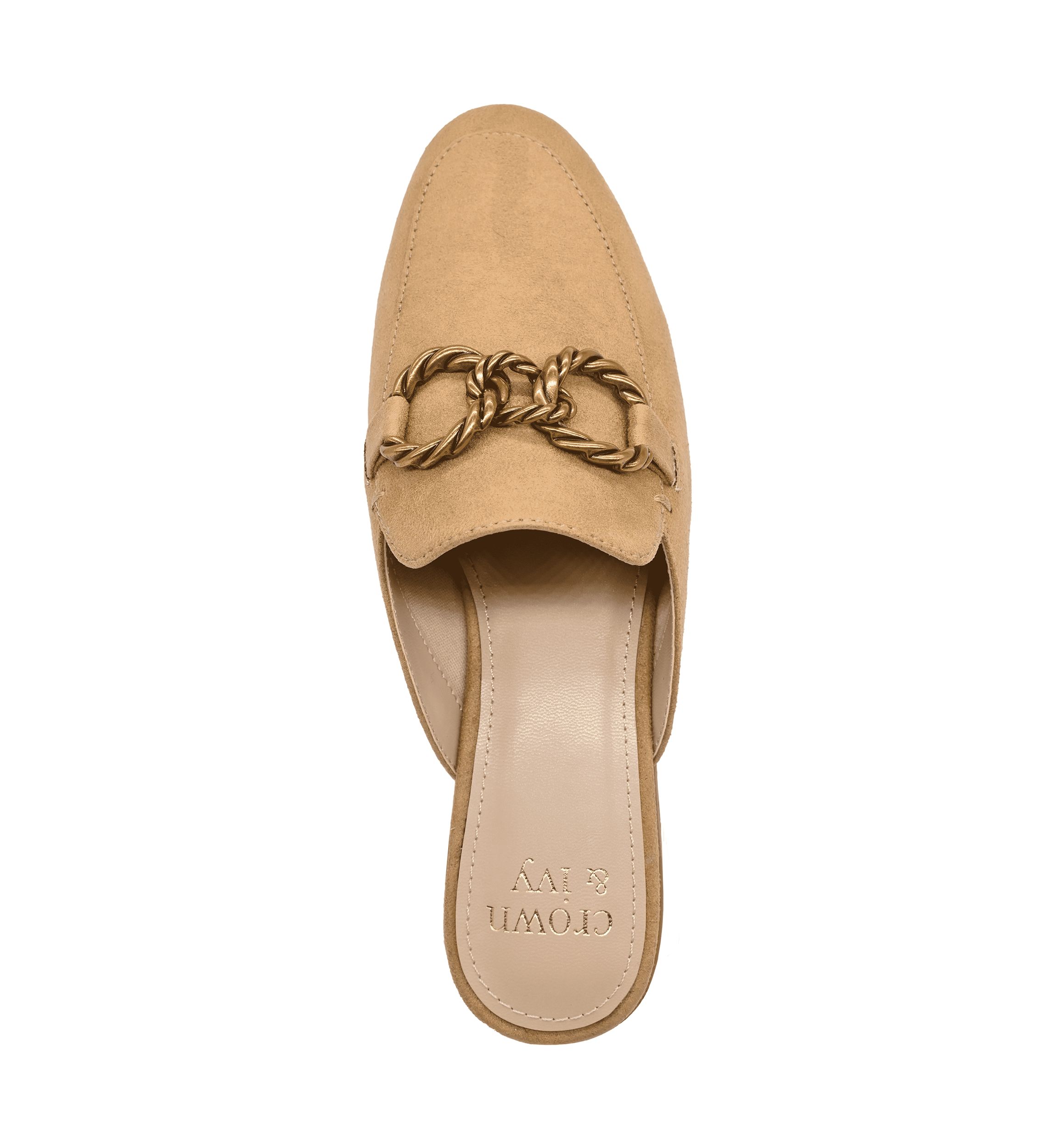 Cassy Chain Loafer Mules