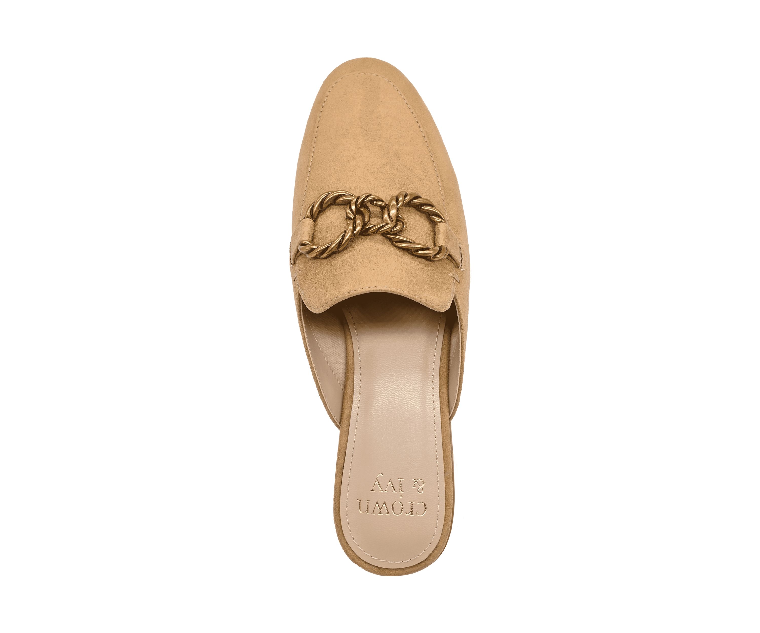 Cassy Chain Loafer Mules