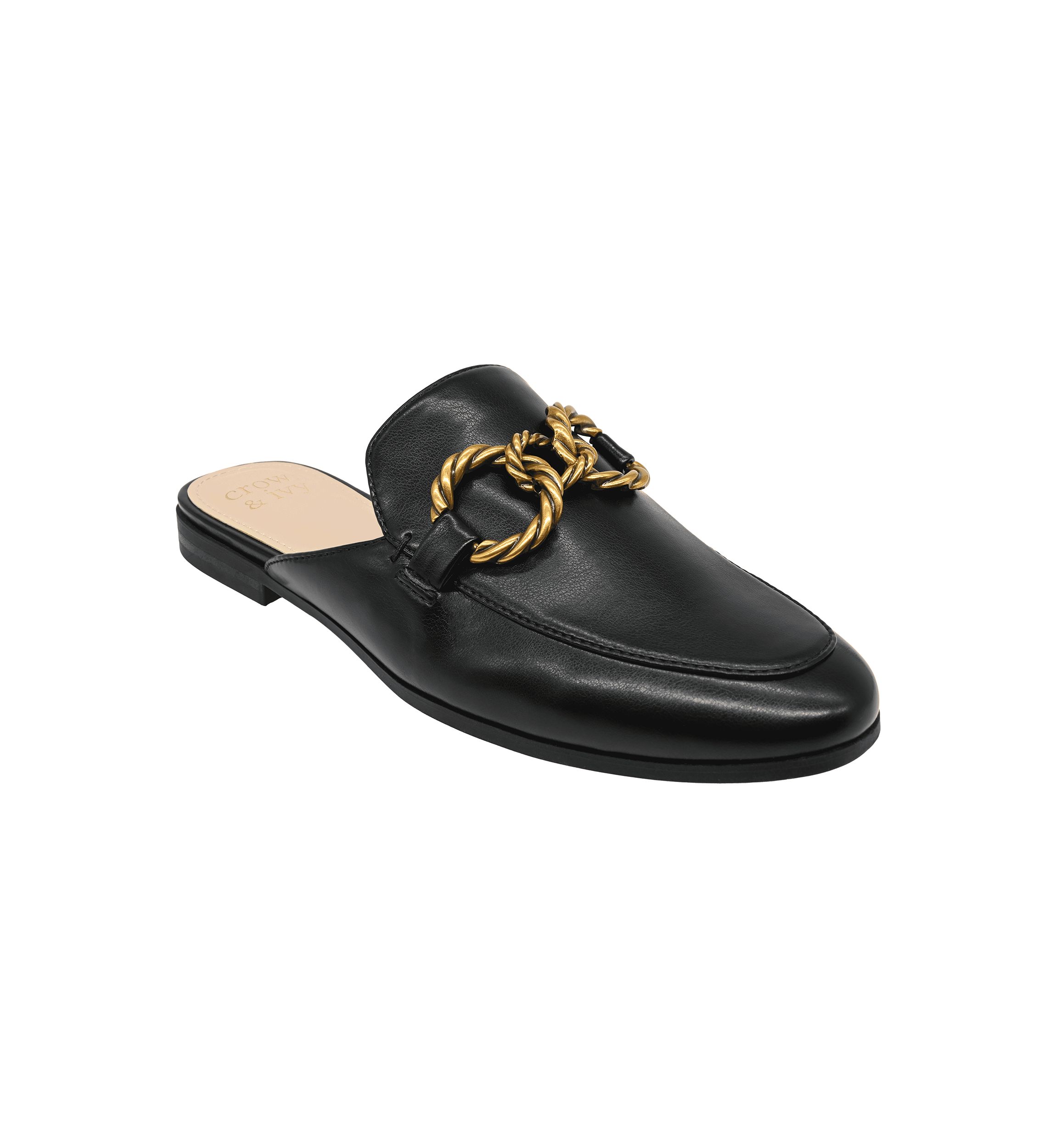 Cassy Chain Mule Loafers