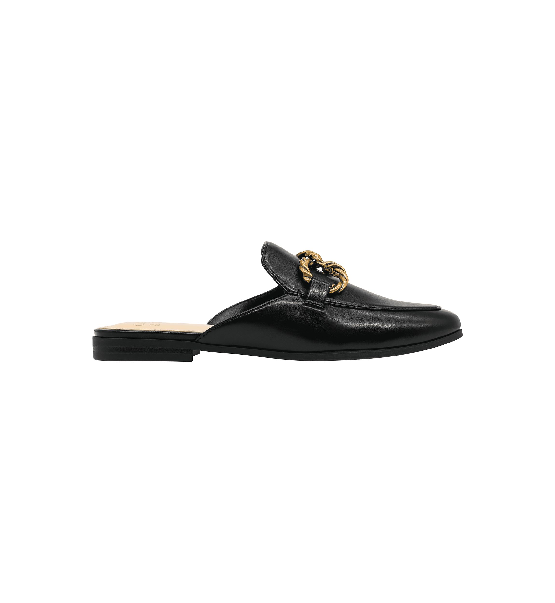 Cassy Chain Mule Loafers