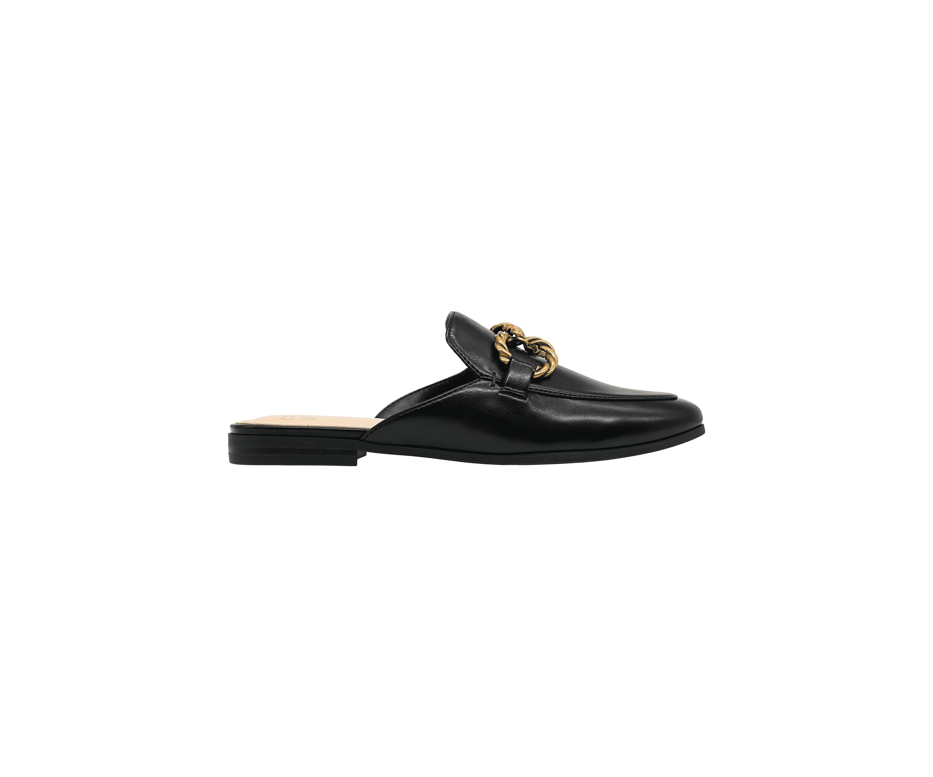 Cassy Chain Mule Loafers