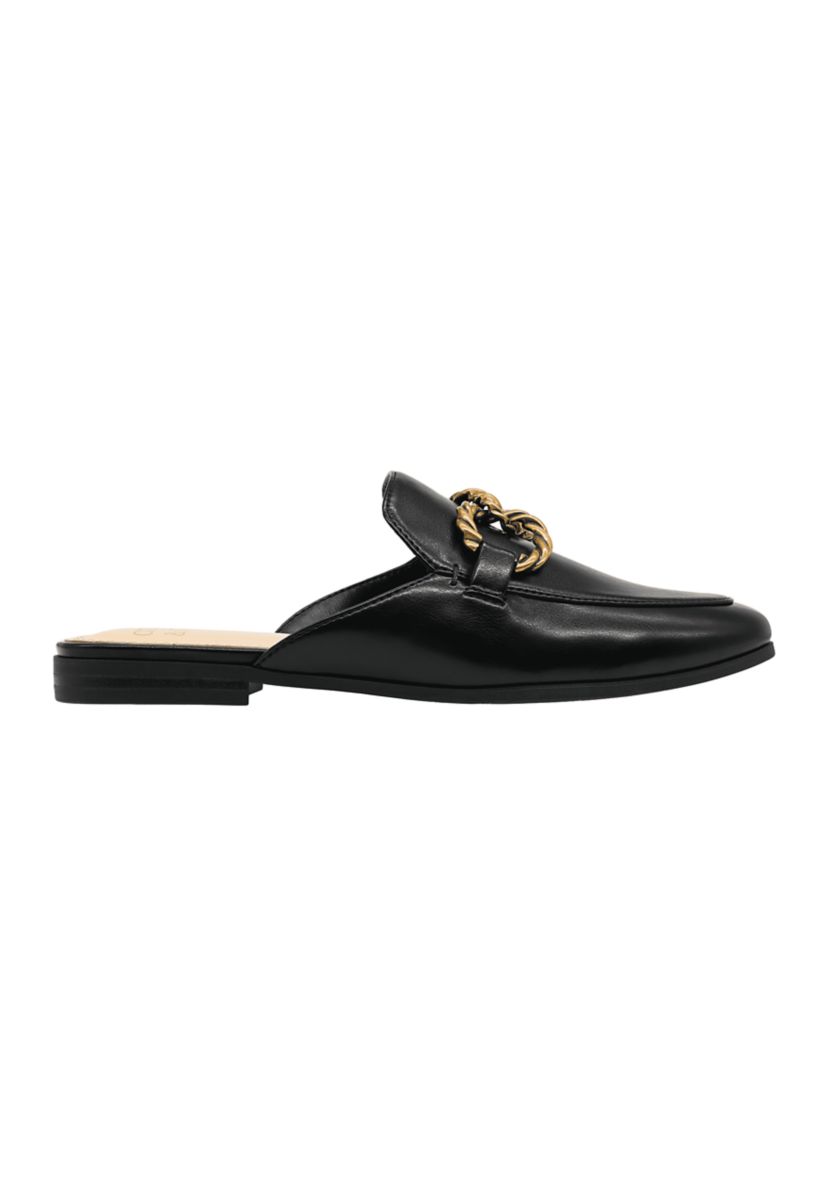 Cassy Chain Mule Loafers