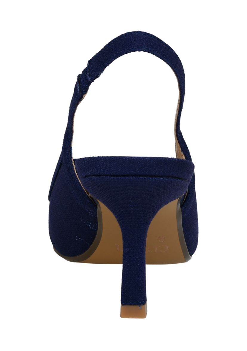 Remi Kitten Heel Slingback Heels