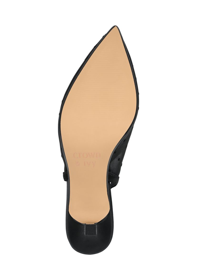 Remi Kitten Heel Slingback Heels