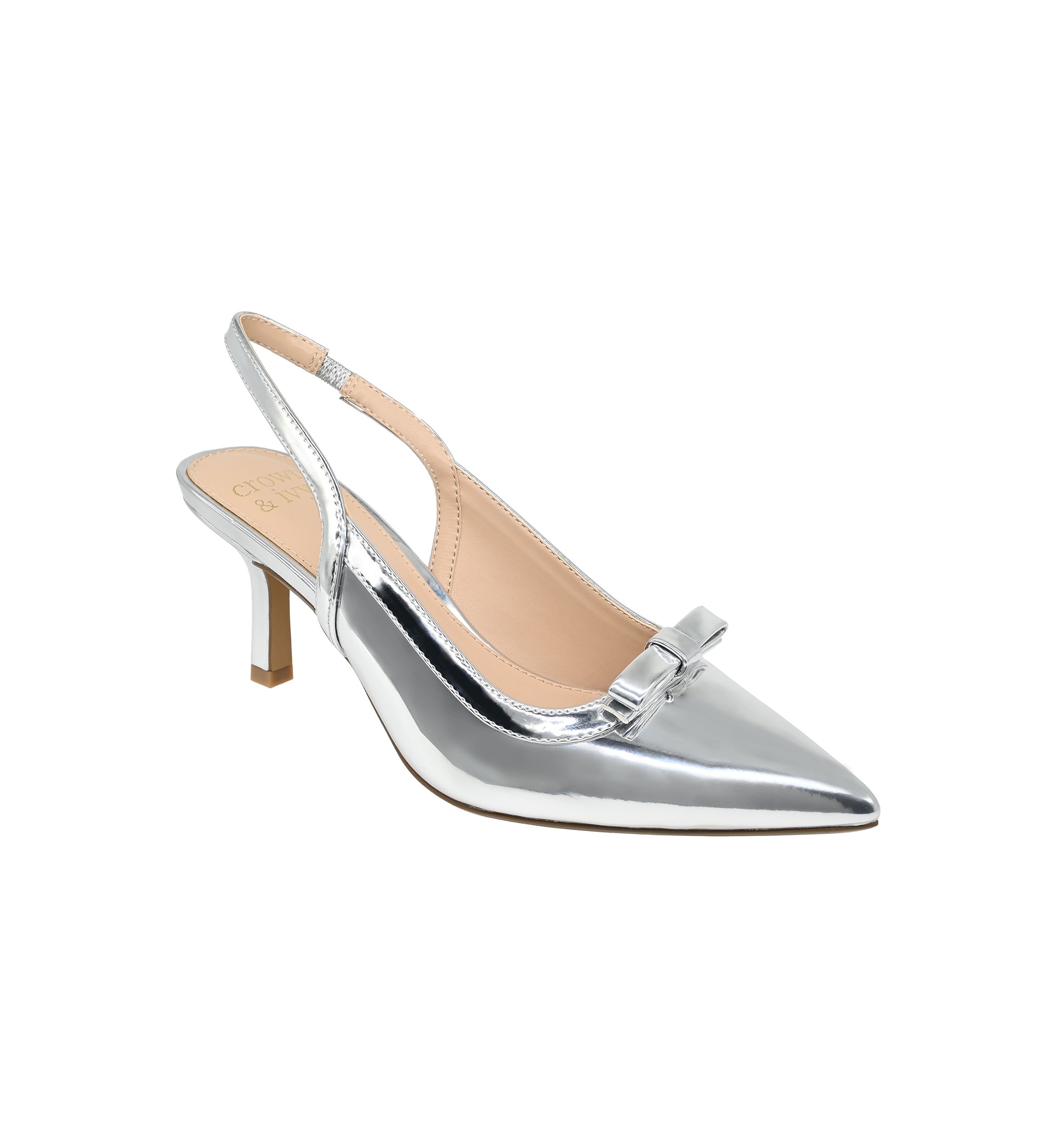 Remi Kitten Heel Slingback Heels