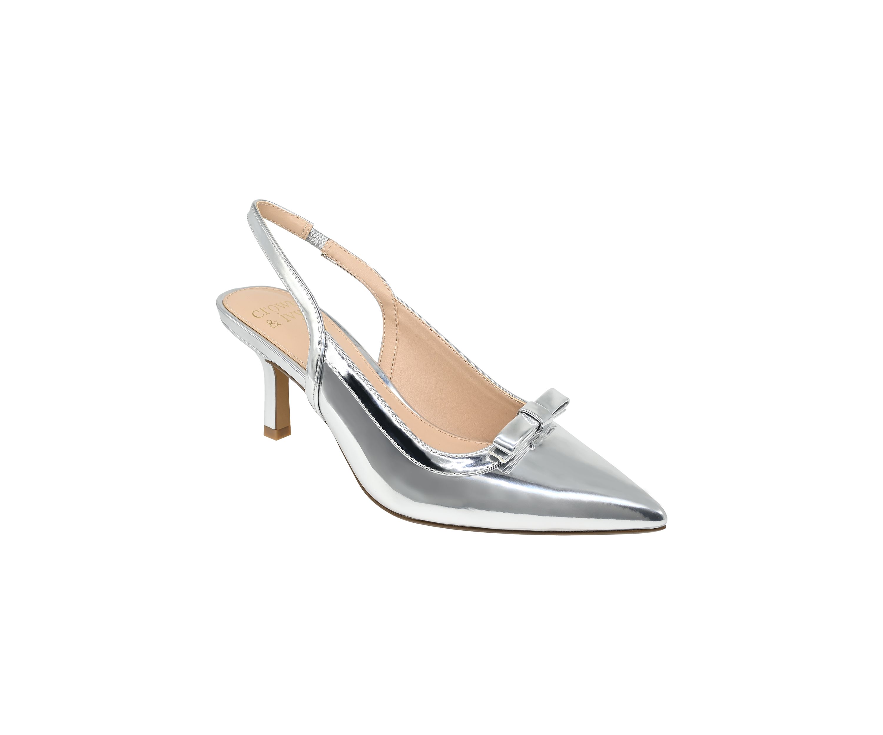 Remi Kitten Heel Slingback Heels