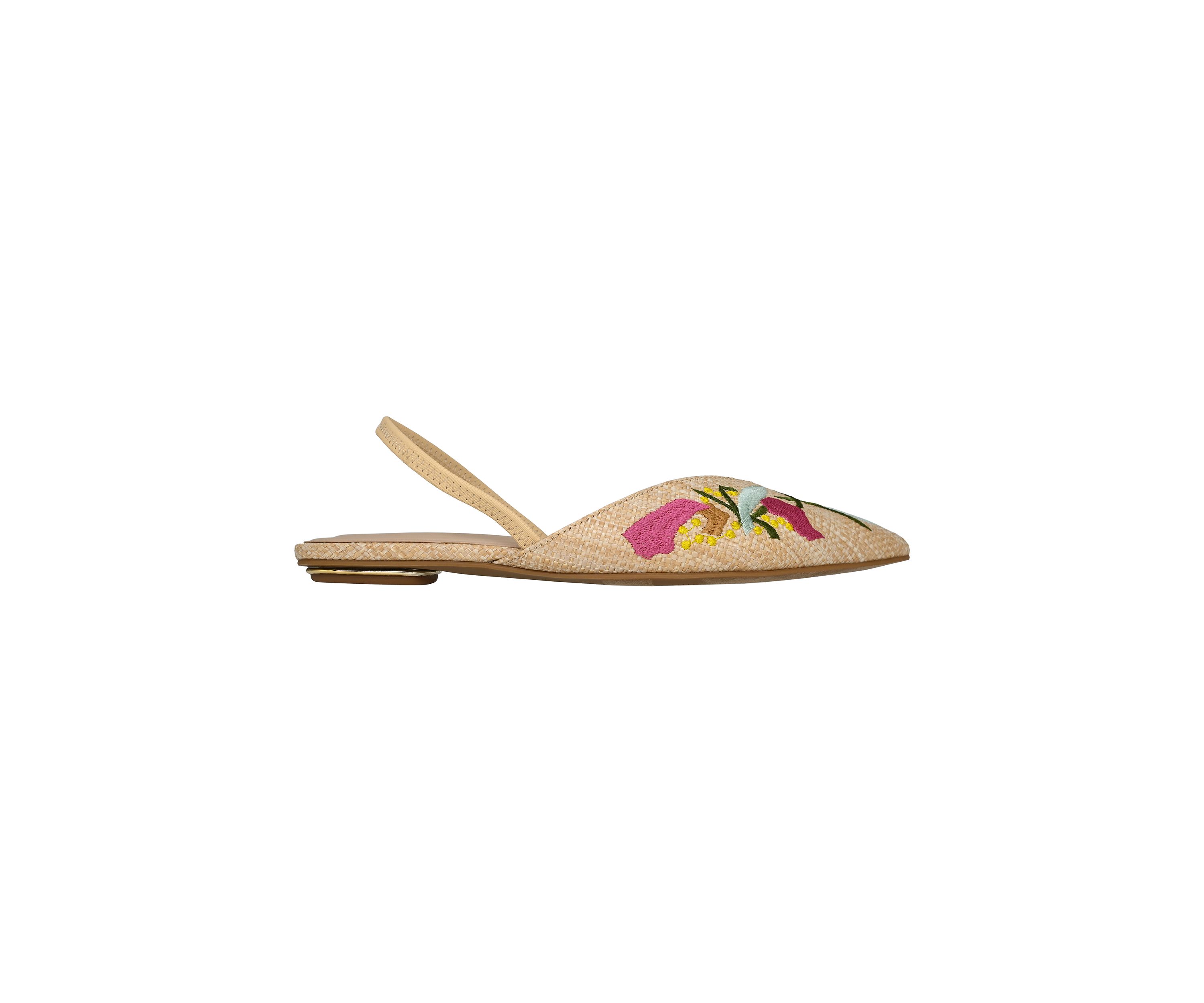 Violet Slingback Flats