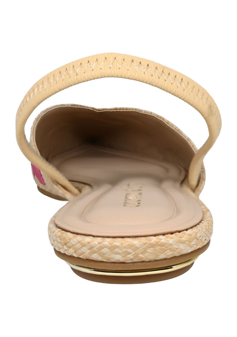 Violet Slingback Flats