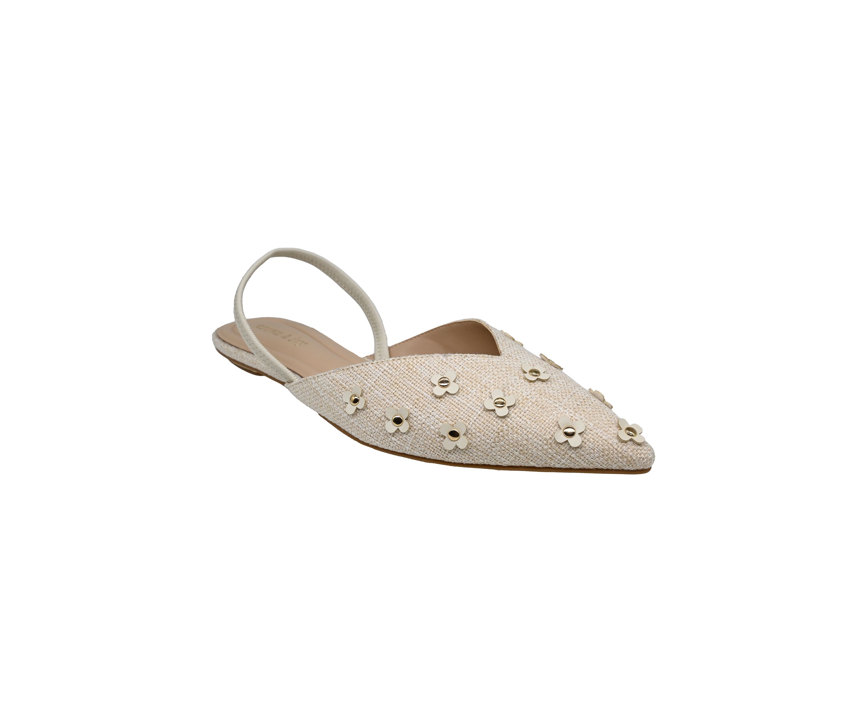 Violet Slingback Flats