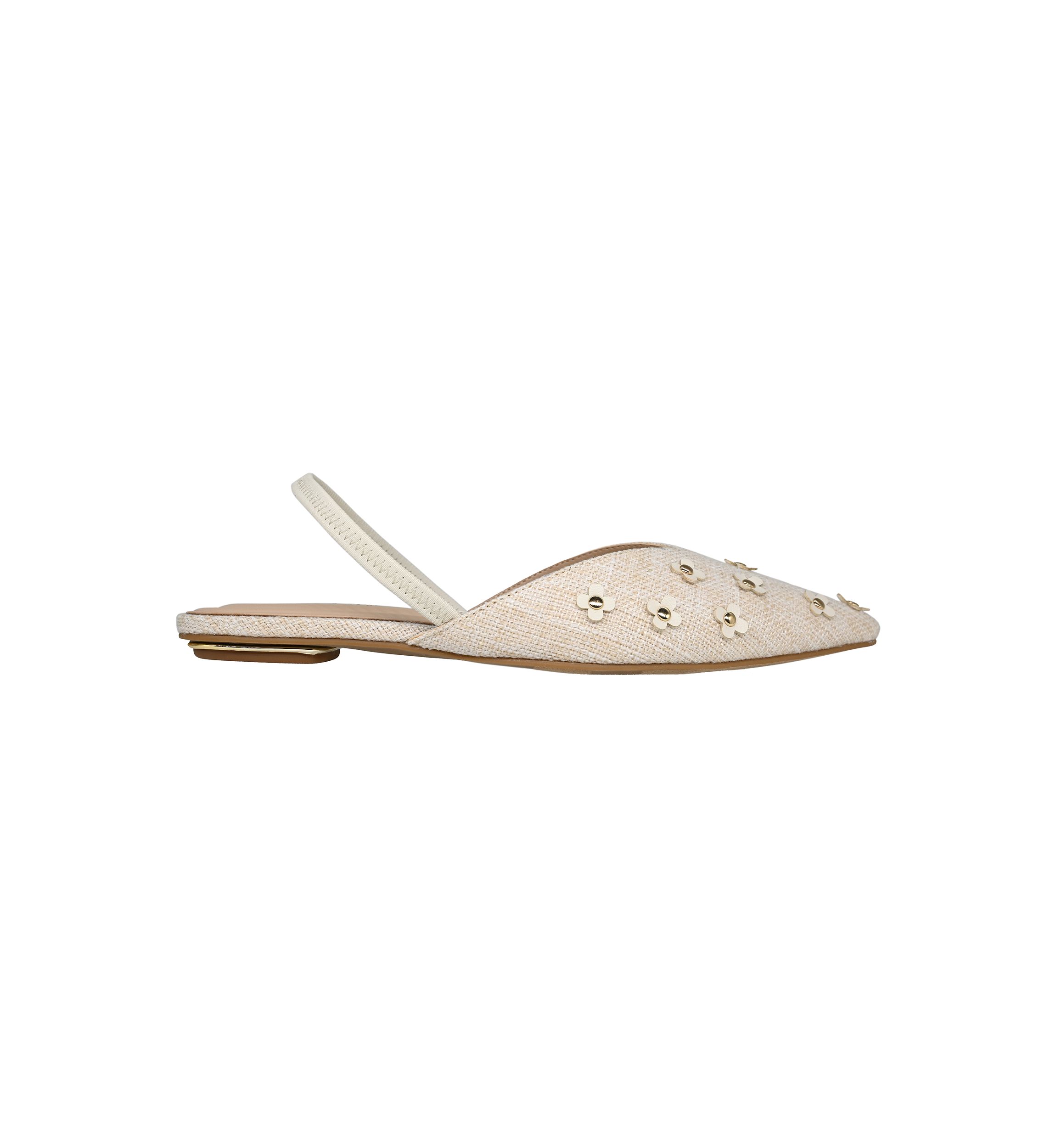Violet Slingback Flats