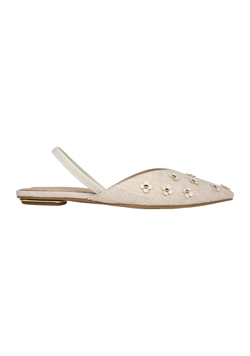 Violet Slingback Flats