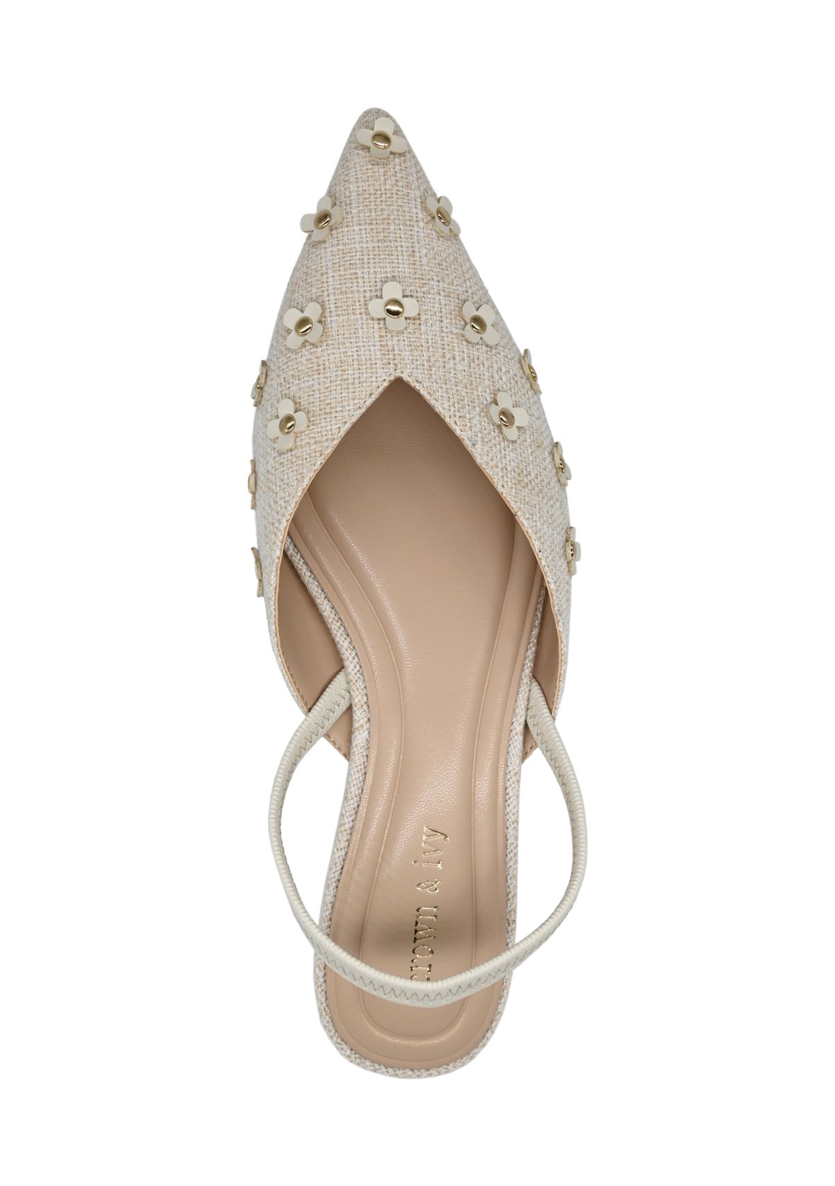 Violet Slingback Flats
