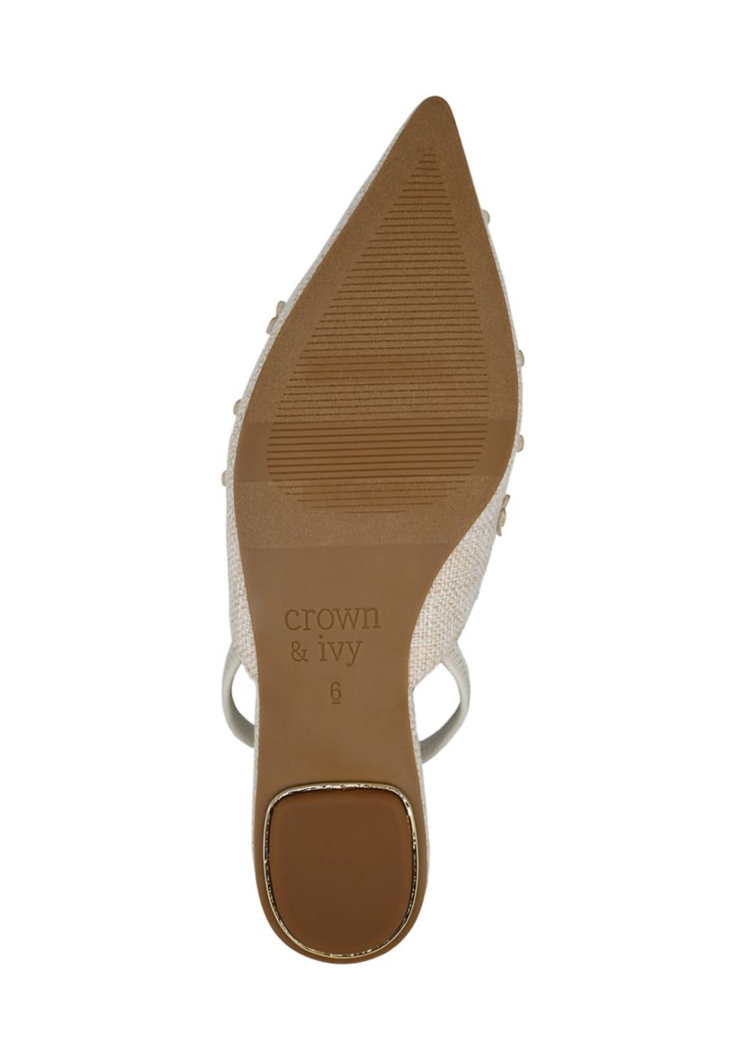 Violet Slingback Flats