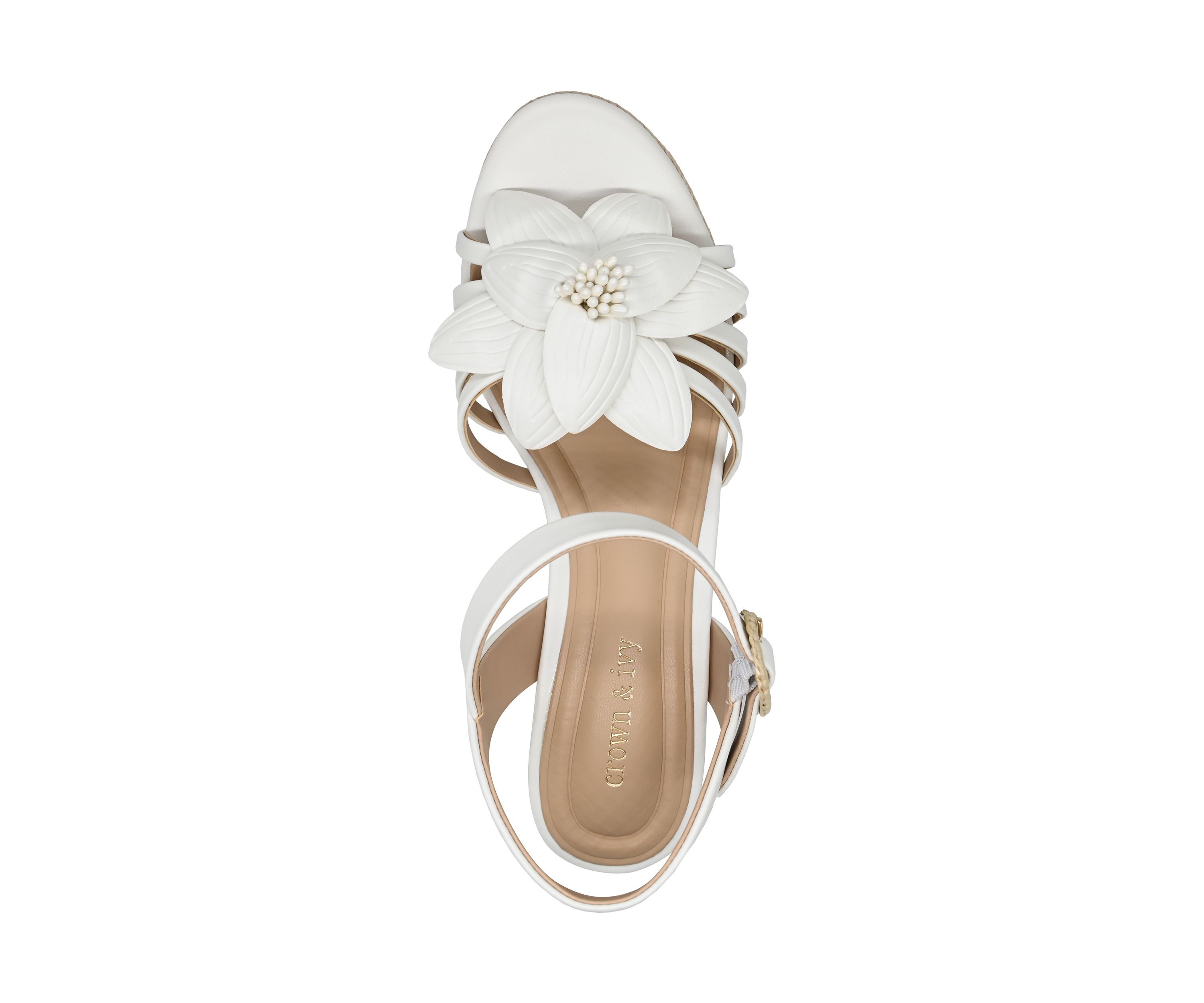 Riley Floral Wedge Sandals
